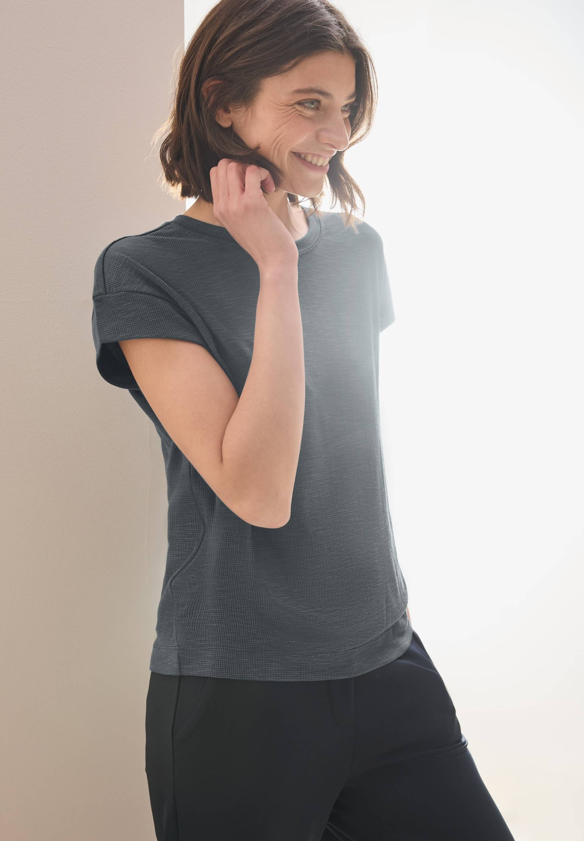 Cecil T-Shirt, in Struktur-Optik Cecil T-Shirt, in Struktur-Optik von Cecil