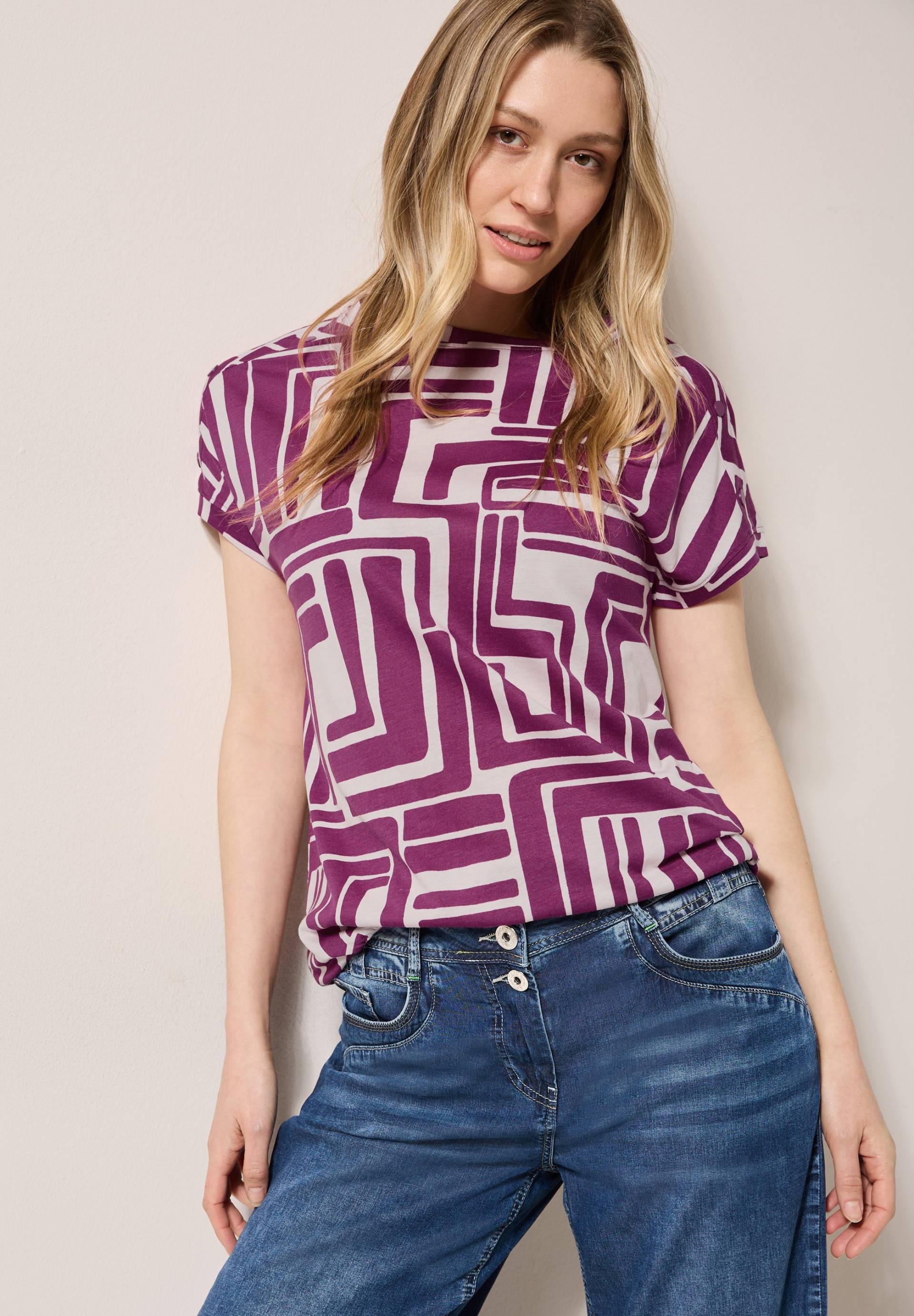 Cecil T-Shirt, mit All-Over Print Cecil T-Shirt, mit All-Over Print von Cecil