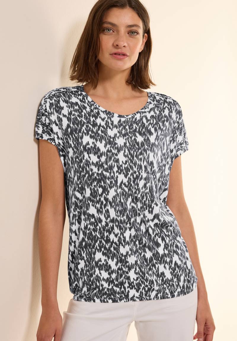 Cecil T-Shirt, mit All-Over Print von Cecil