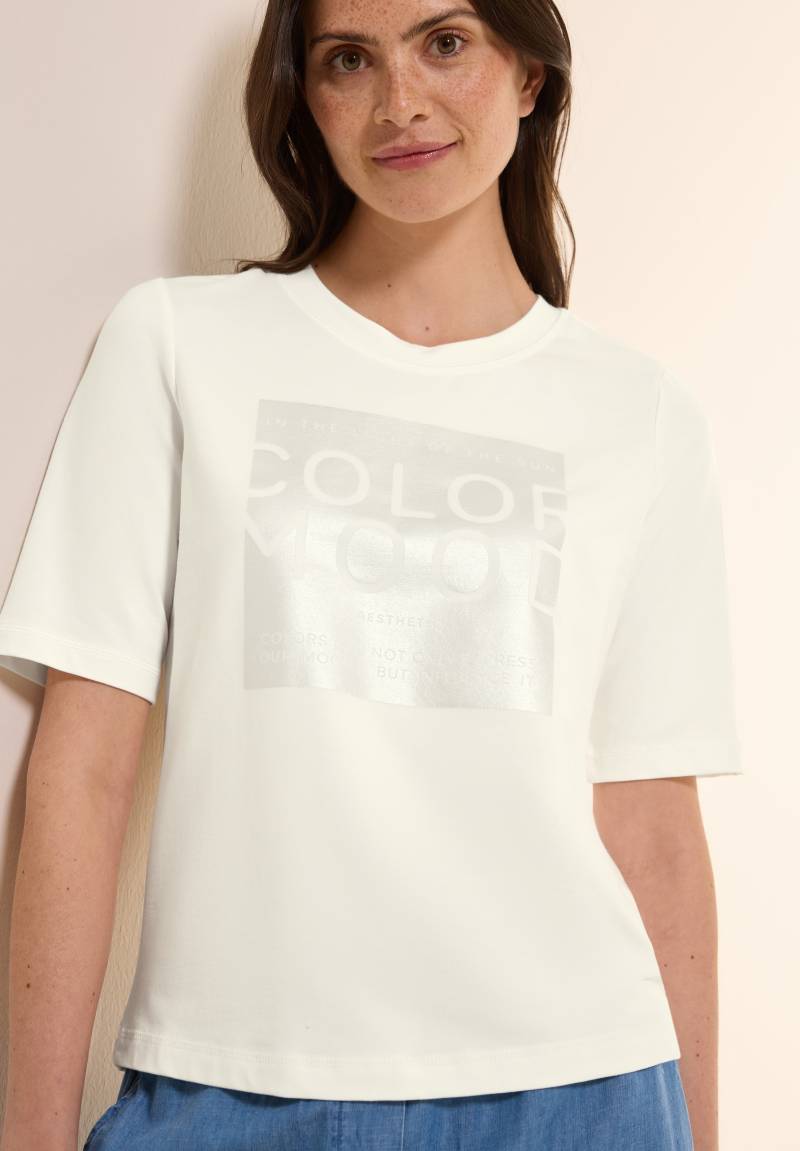 Cecil T-Shirt, mit Folienprint von Cecil