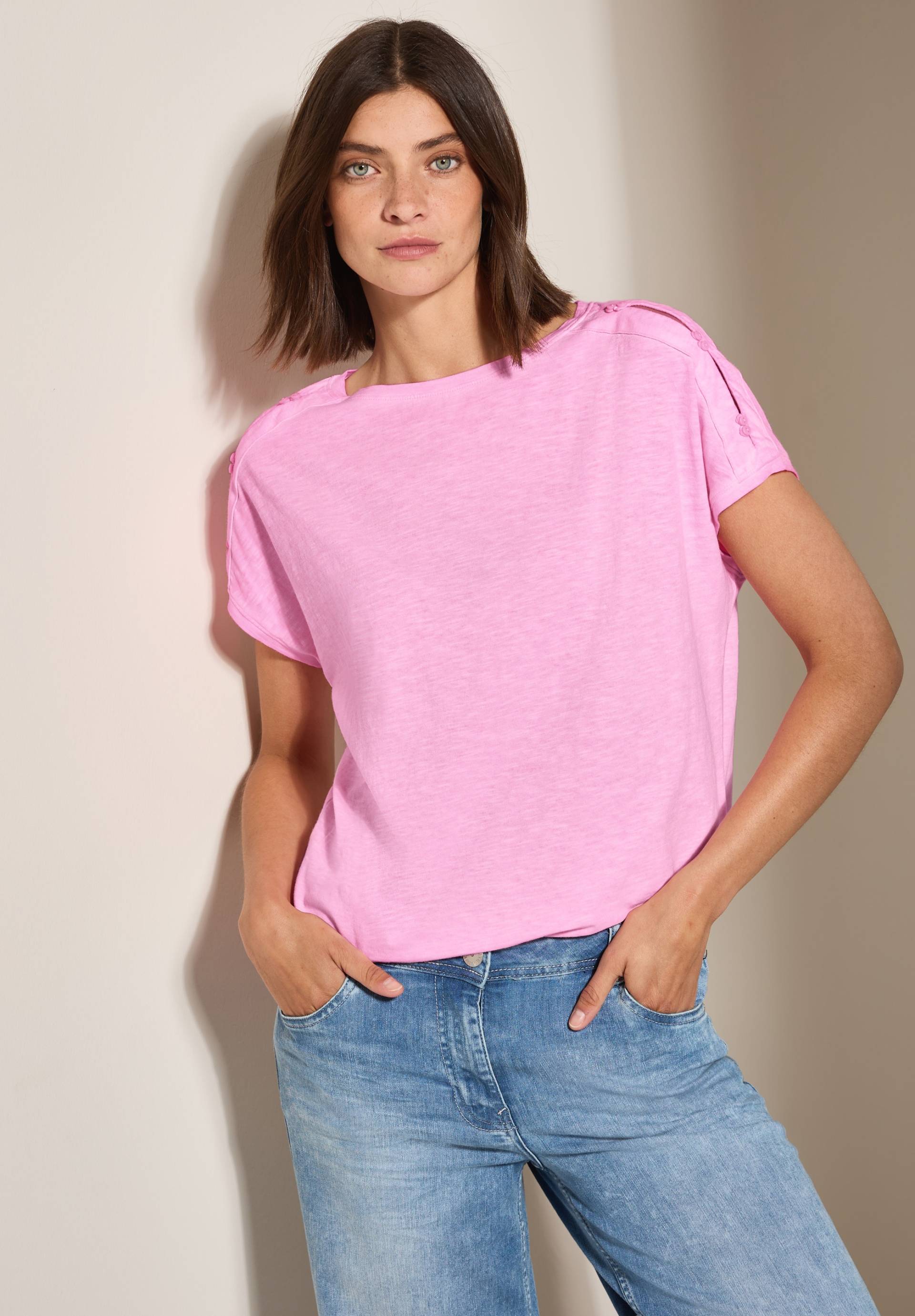 Cecil T-Shirt, mit Knopfdetail Cecil T-Shirt, mit Knopfdetail von Cecil