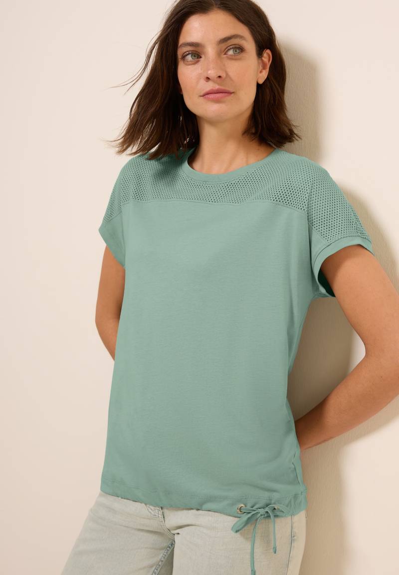 Cecil T-Shirt, mit Meshdetail von Cecil