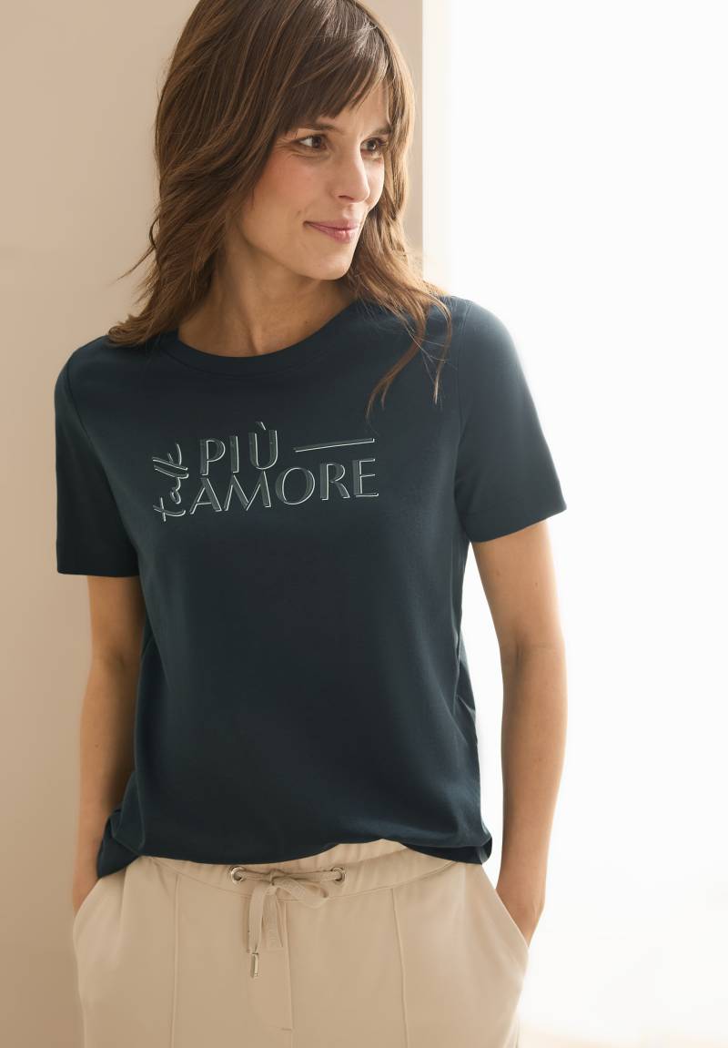 Cecil T-Shirt, mit Schriftzug von Cecil