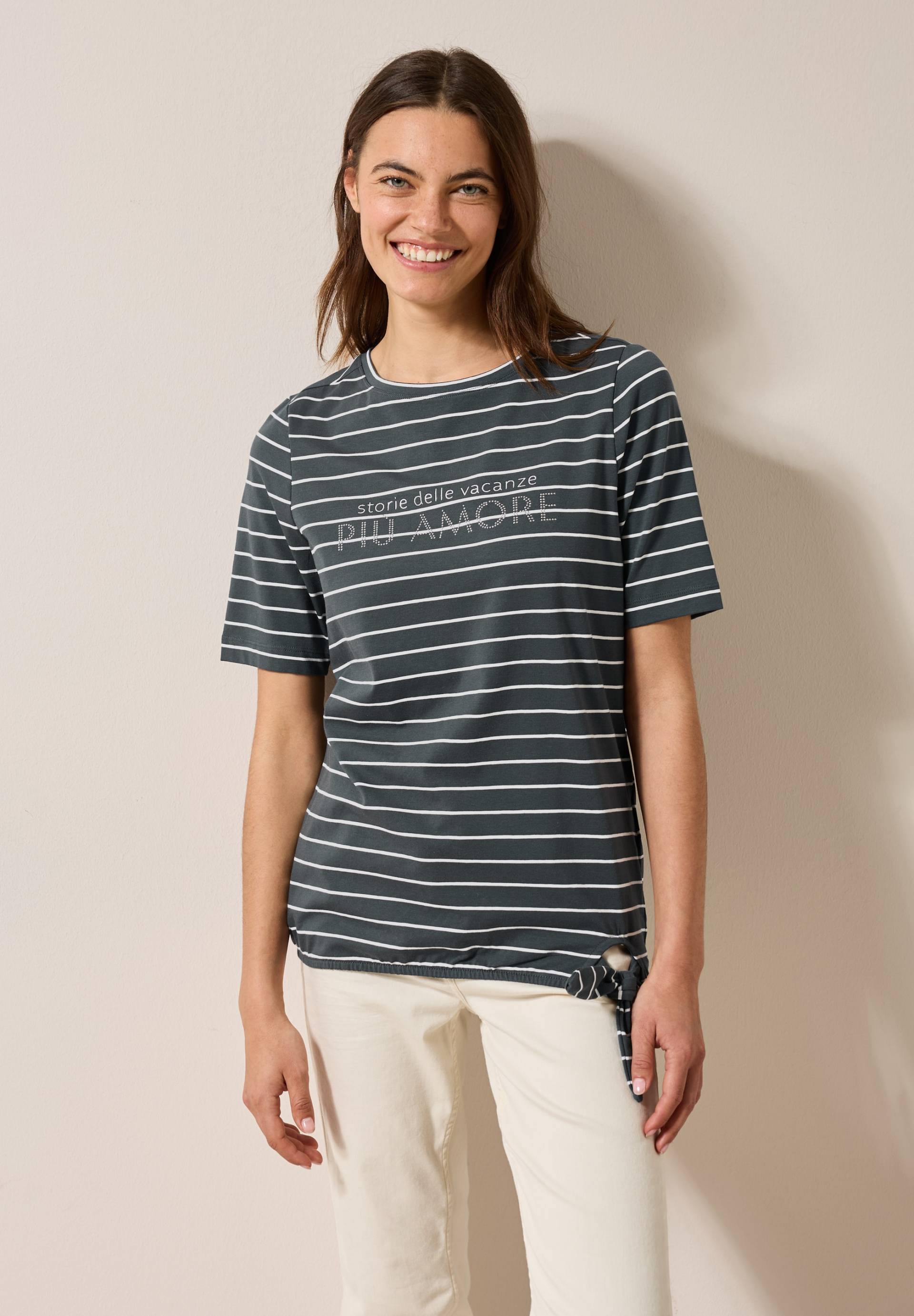 Cecil T-Shirt, mit Schriftzug von Cecil