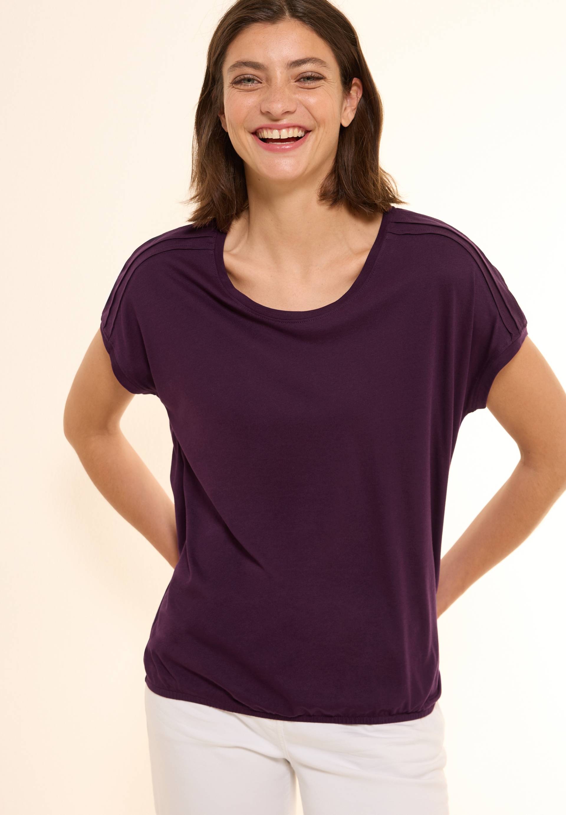 Cecil T-Shirt, mit Schulterdetail Cecil T-Shirt, mit Schulterdetail von Cecil