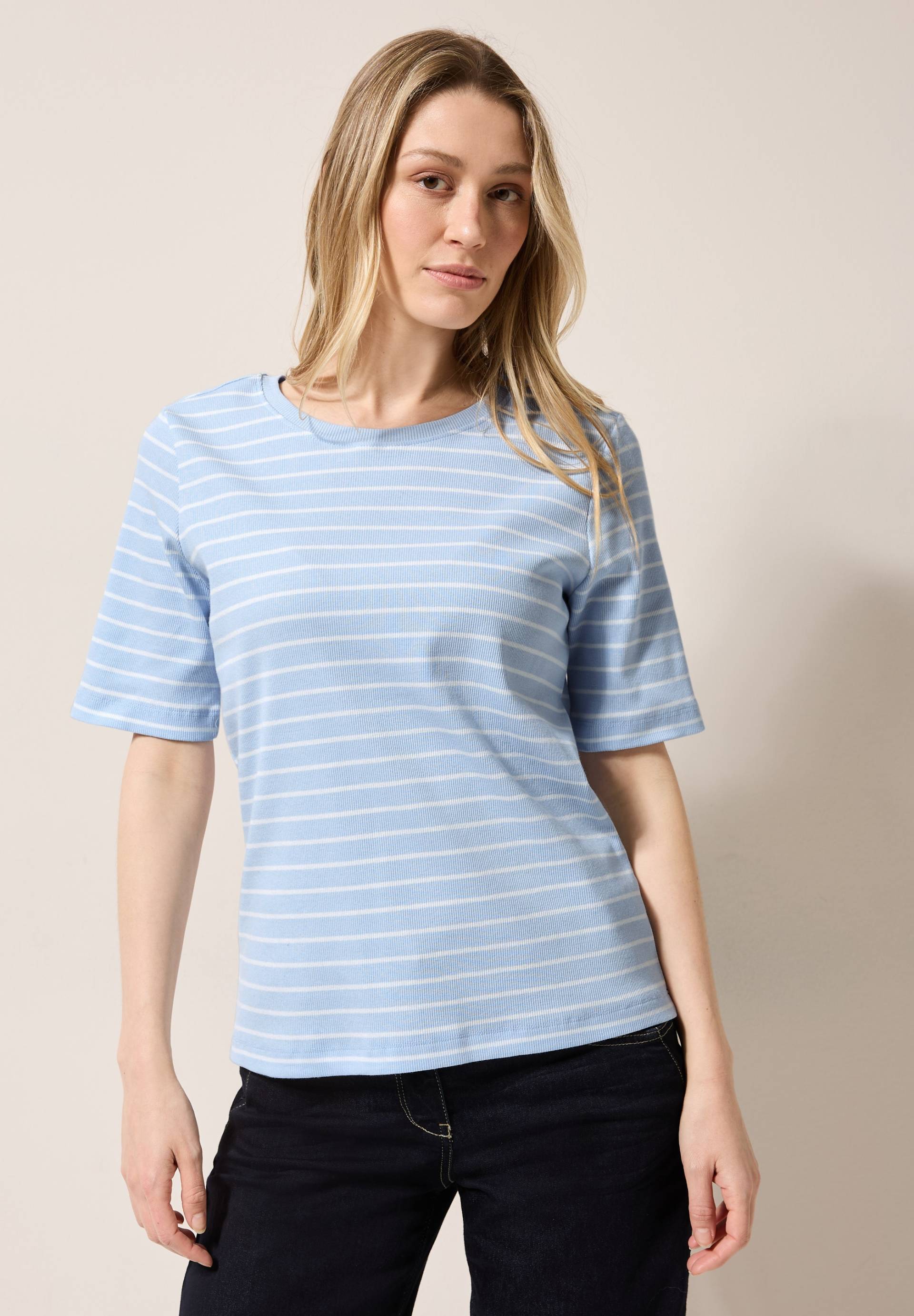 Cecil T-Shirt, mit Streifen Muster von Cecil
