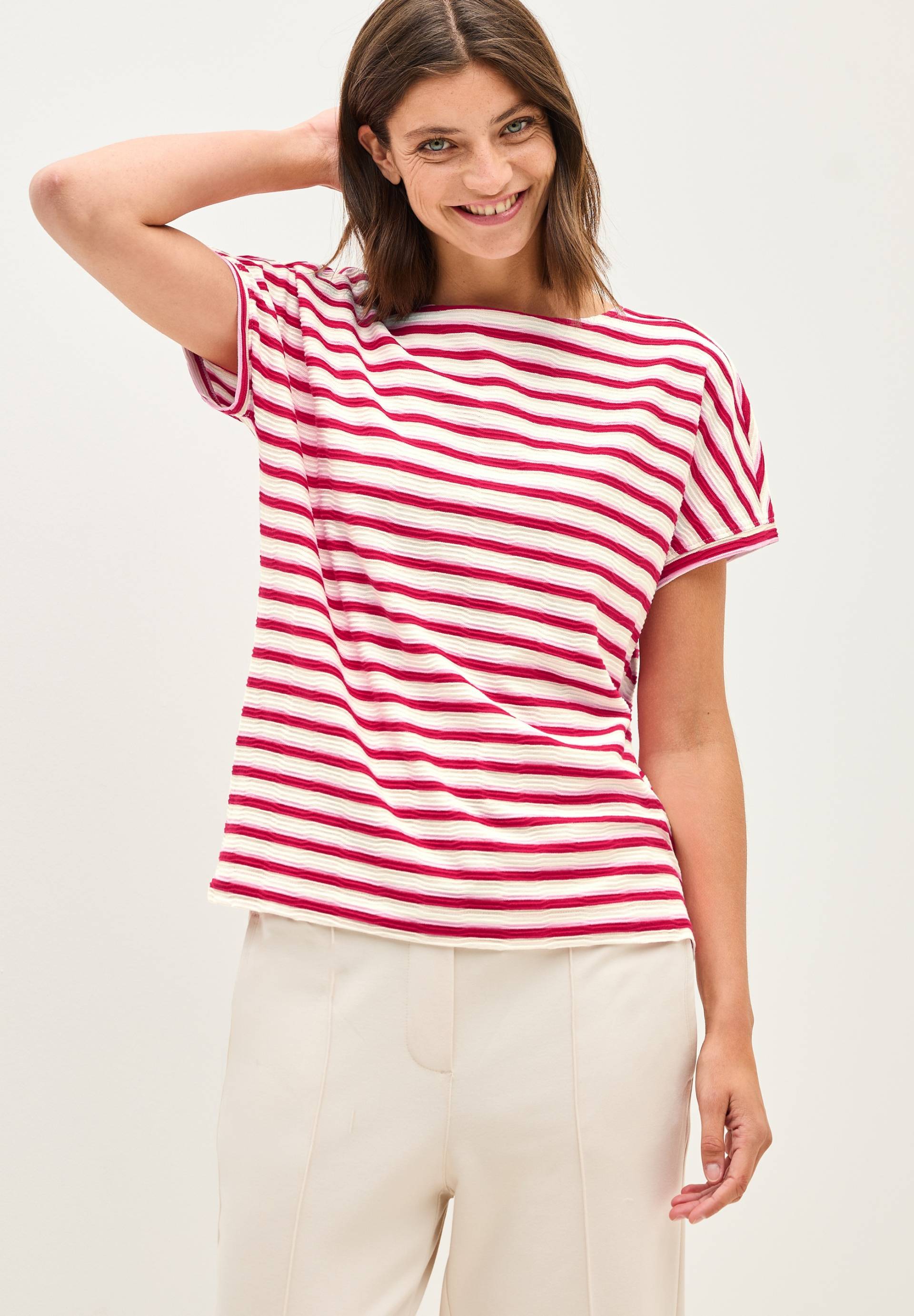 Cecil T-Shirt, mit Streifen Muster Cecil T-Shirt, mit Streifen Muster von Cecil