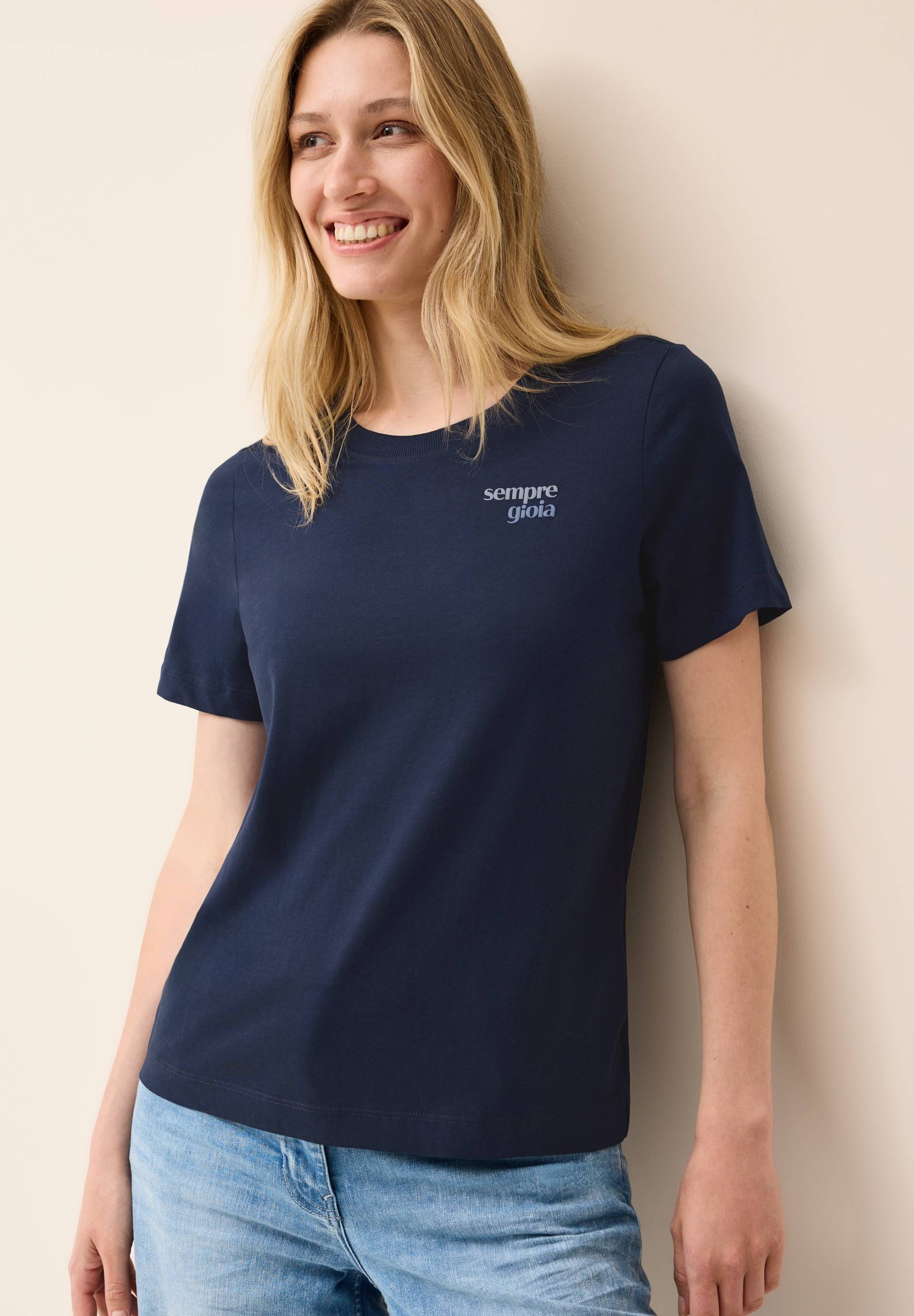 Cecil T-Shirt, mit Wording Cecil T-Shirt, mit Wording von Cecil
