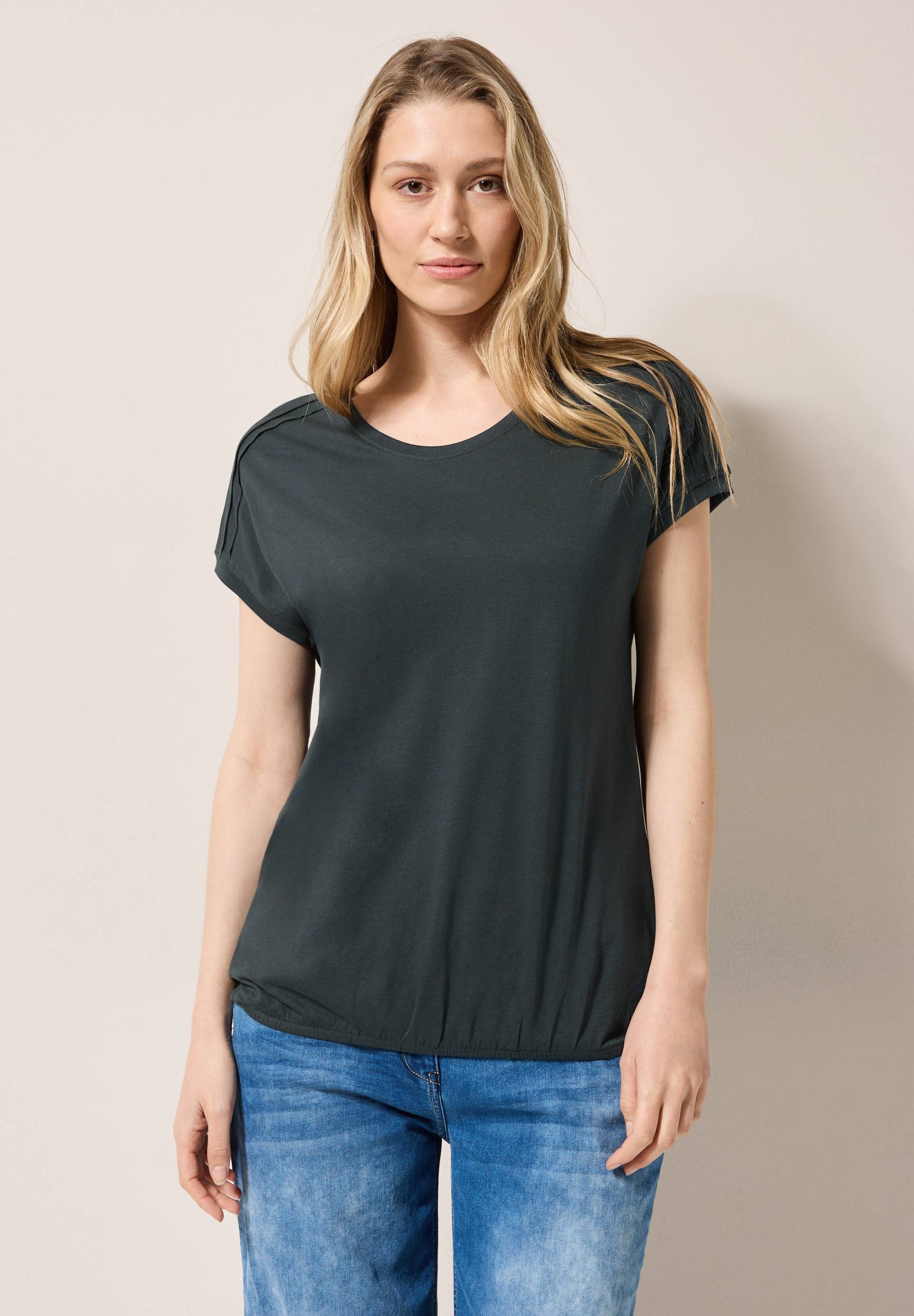 Cecil T-Shirt, mit elastischem Bund von Cecil