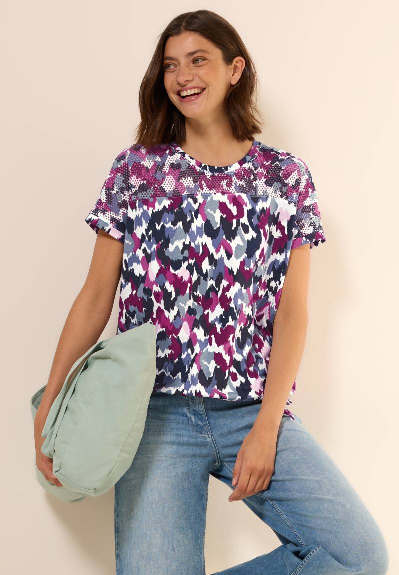 Cecil T-Shirt, mit grafischem Muster von Cecil