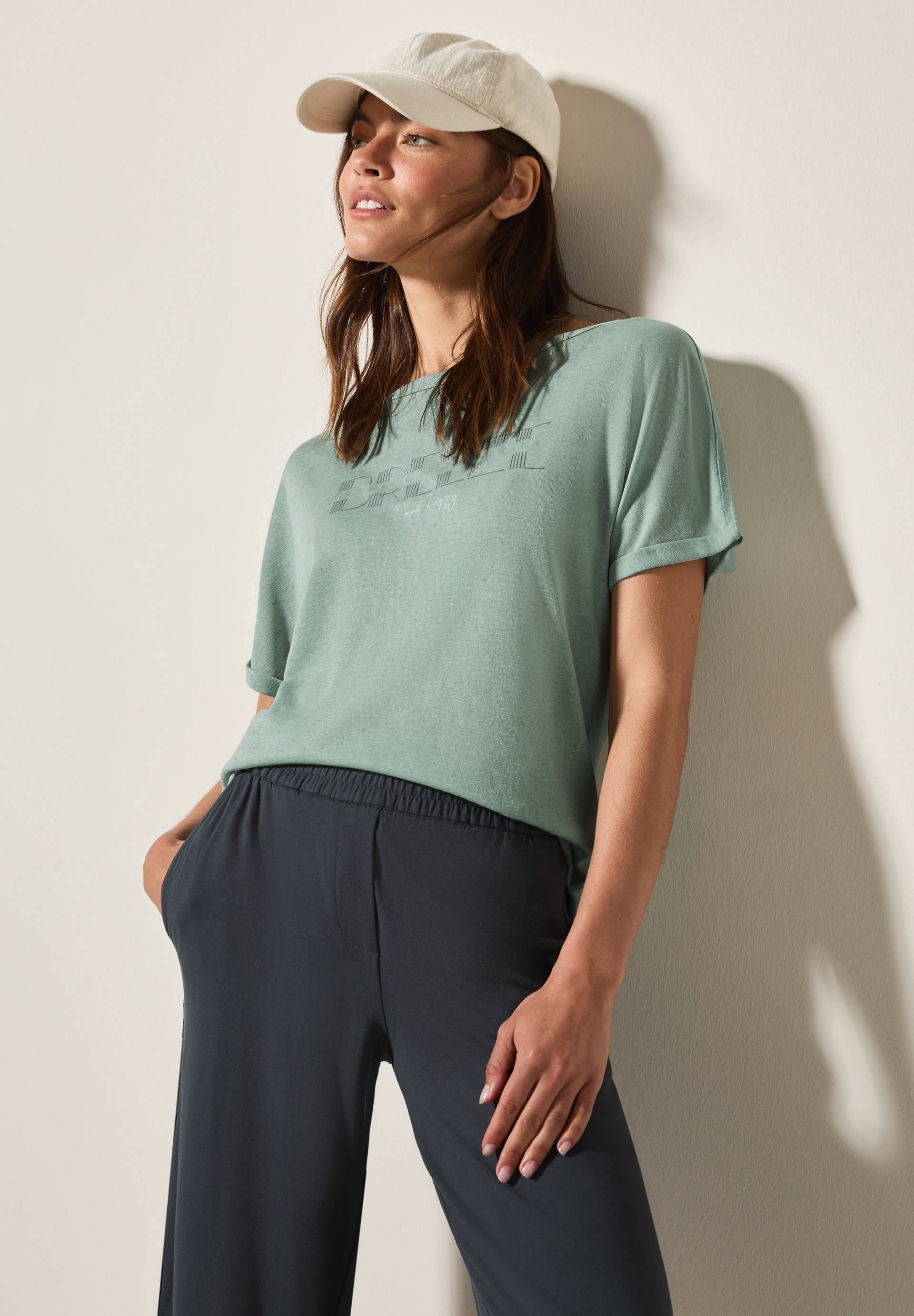 Cecil T-Shirt, mit grafischem Print von Cecil