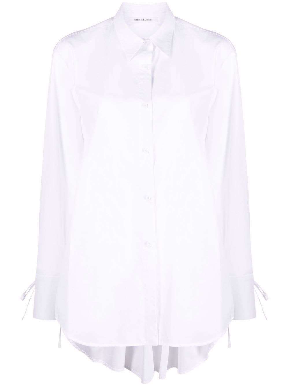 Cecilie Bahnsen Jushn cut-out shirt - White von Cecilie Bahnsen
