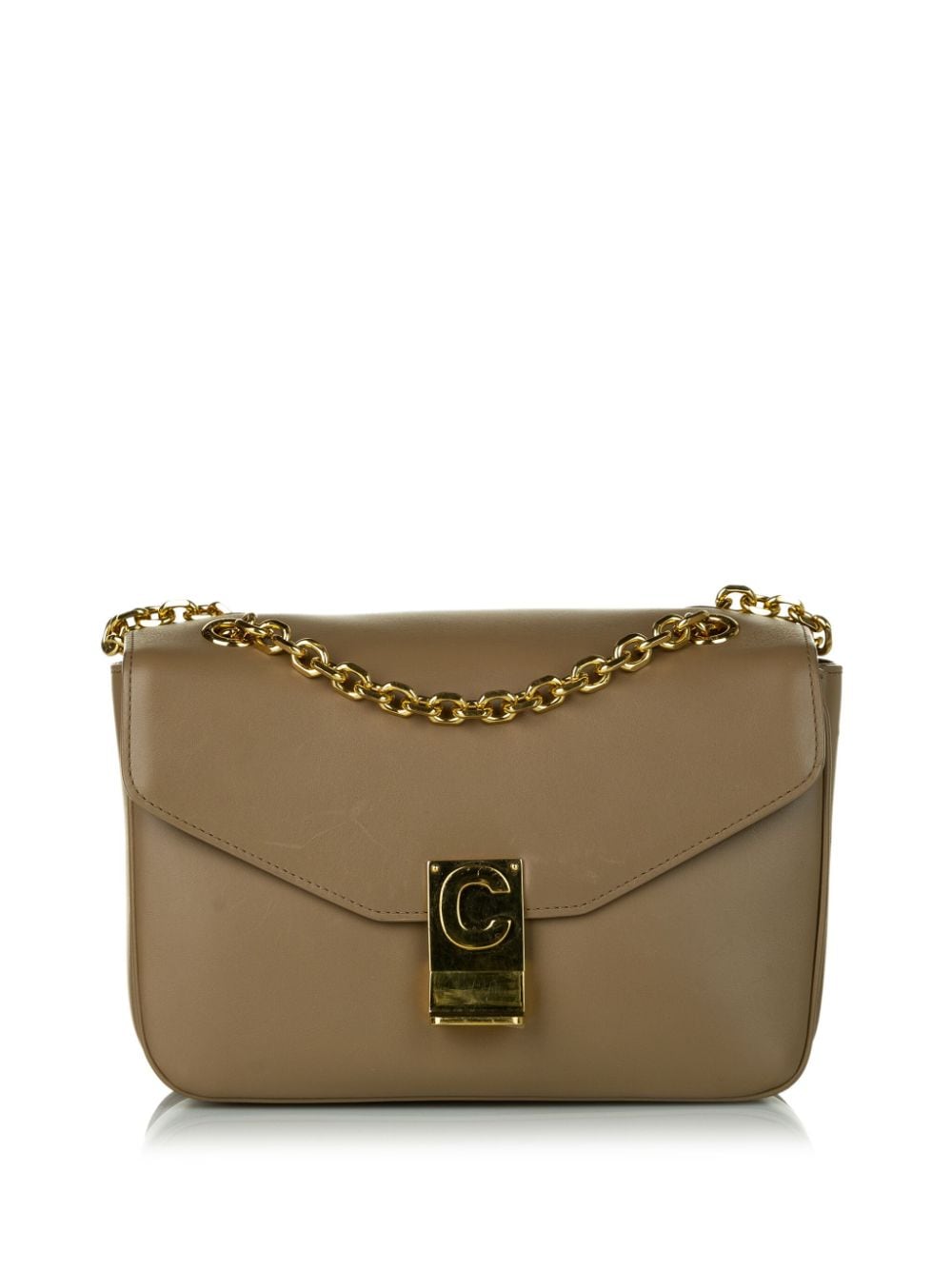 Céline Pre-Owned Medium C Leather crossbody bag - Brown von Céline Pre-Owned