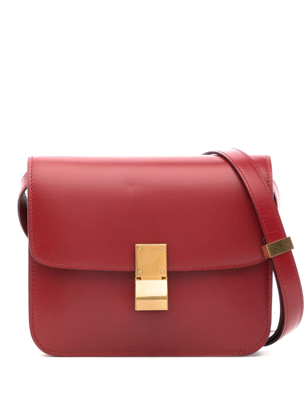 Céline Pre-Owned Teen Classic Box shoulder bag - Red von Céline Pre-Owned