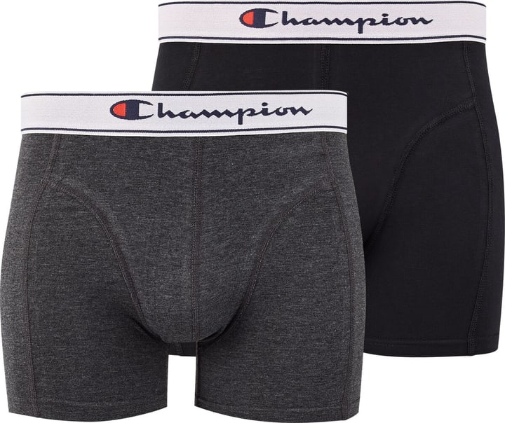 Champion Boxer Shorts 2PK Boxershorts grau von Champion