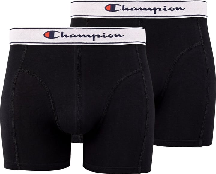 Champion Boxer Shorts 2PK Boxershorts schwarz von Champion