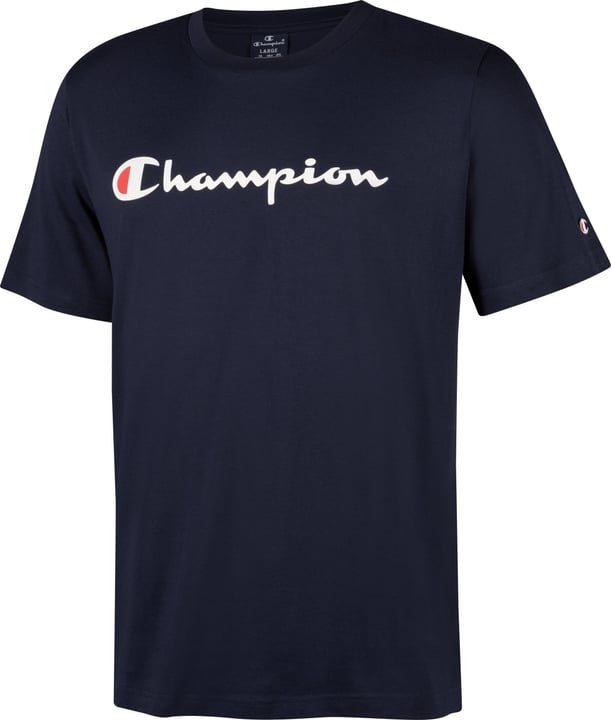 Champion Crewneck Shirt T-Shirt dunkelblau von Champion