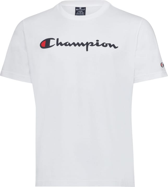 Champion Crewneck Shirt T-Shirt weiss von Champion