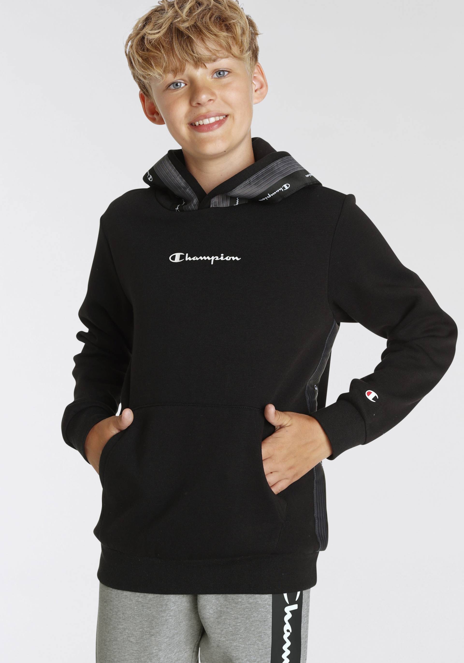 Champion Kapuzensweatshirt »Tape Hooded Sweatshirt - für Kinder« von Champion