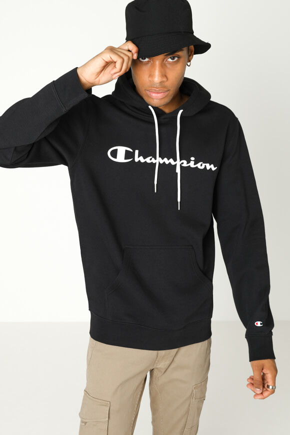 Champion Kapuzensweatshirt | Schwarz | Herren  | L von Champion