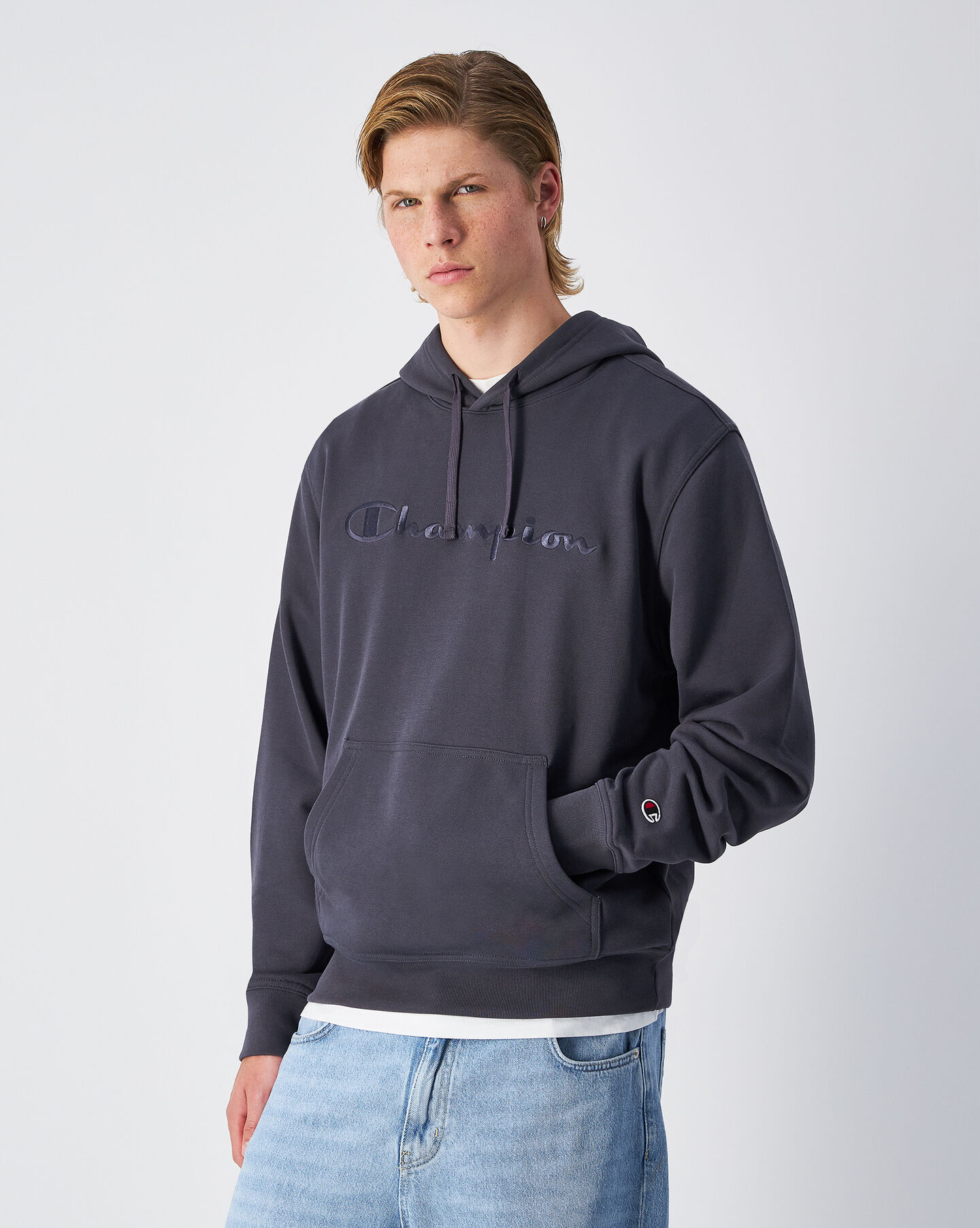 Champion Kapuzensweatshirt »ICONS TONAL Terry Hoodie with Big Logo«, (1 tlg.) Champion Kapuzensweatshirt »ICONS TONAL Terry Hoodie with Big Logo«, (1 tlg.) von Champion