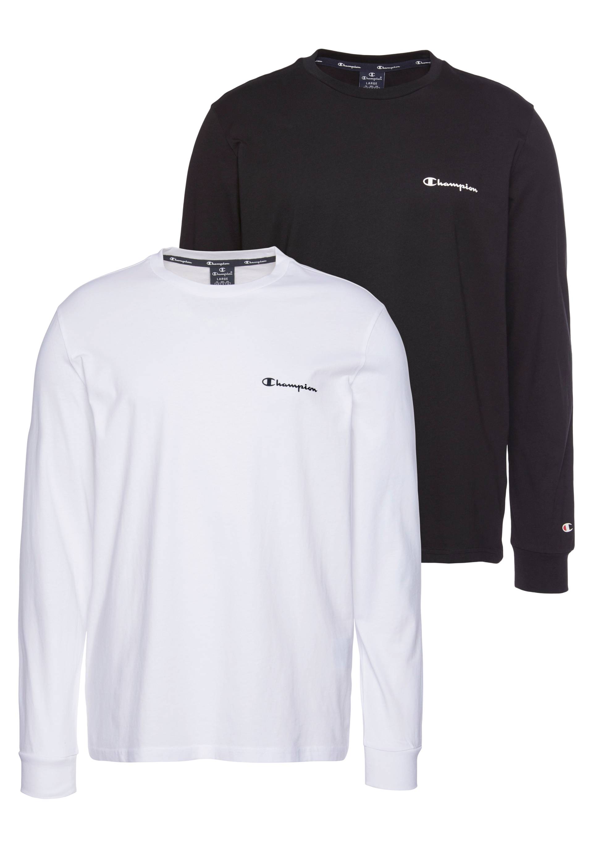 Champion Langarmshirt, (Packung, 2er-Pack) von Champion