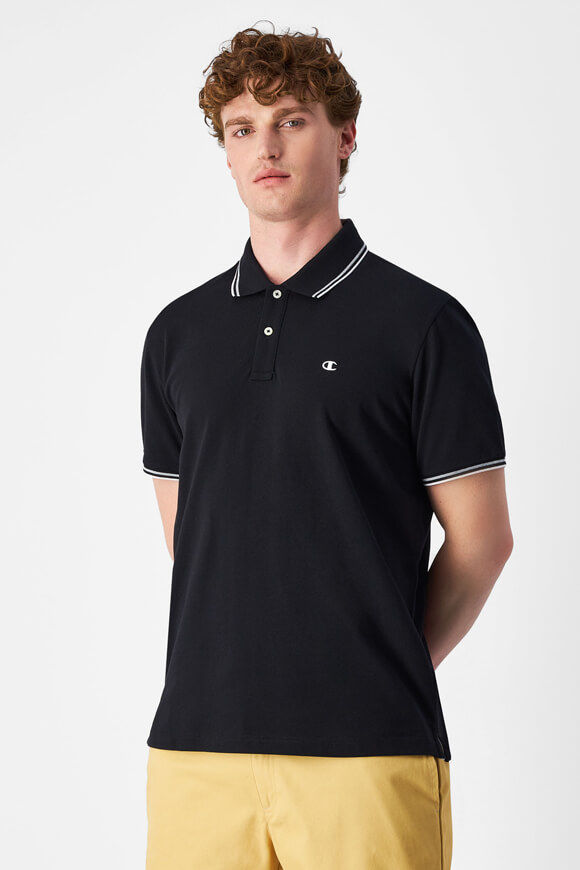 Champion Poloshirt | Black | Herren  | XL von Champion
