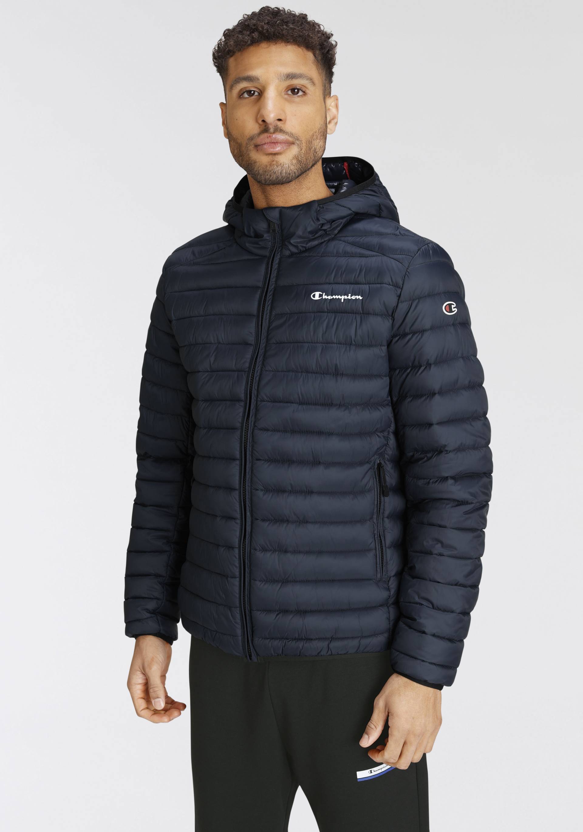 Champion Steppjacke »Hooded Jacket«, mit Kapuze von Champion