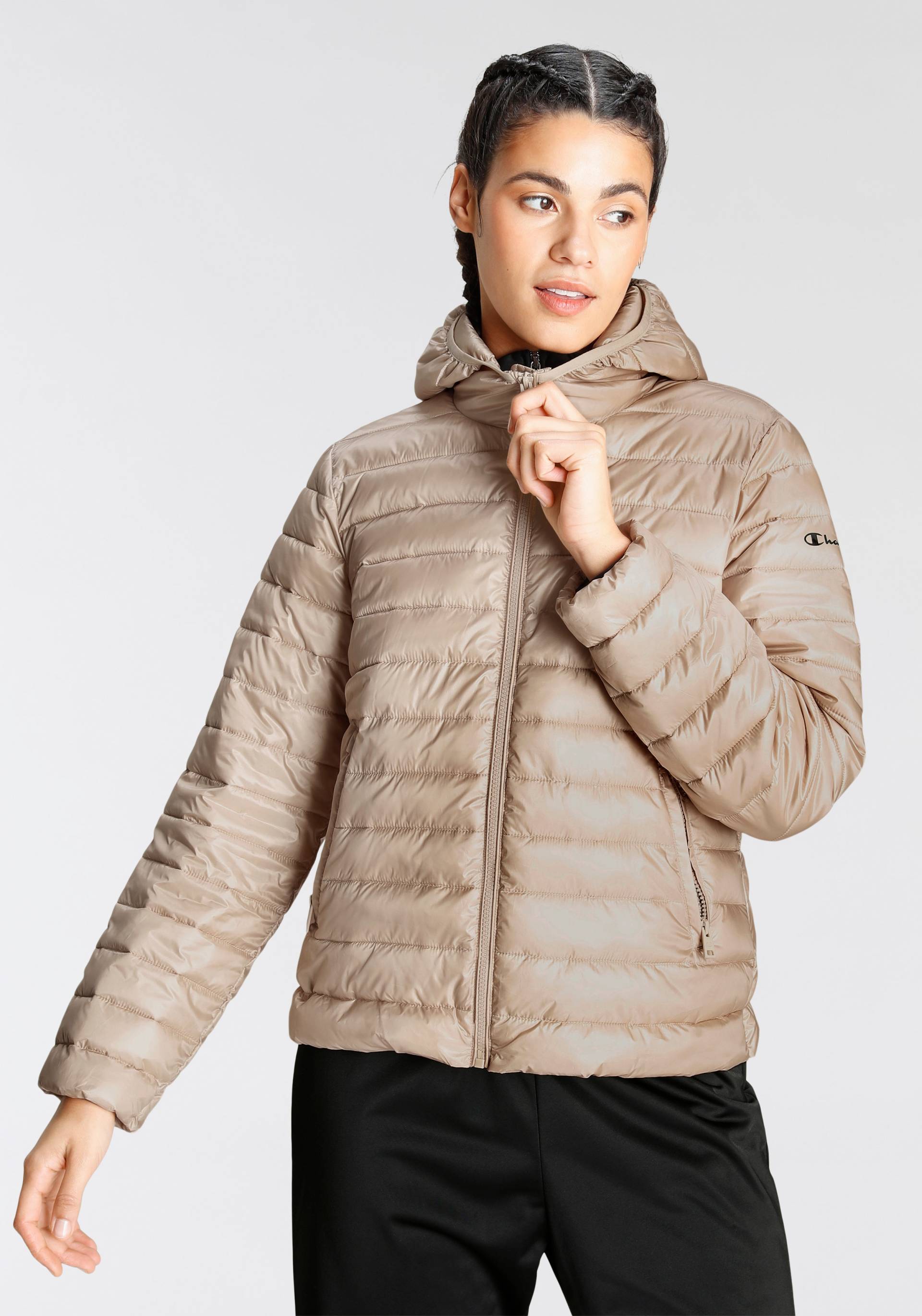 Champion Steppjacke »Lightweight Hooded Jacket«, mit Kapuze von Champion