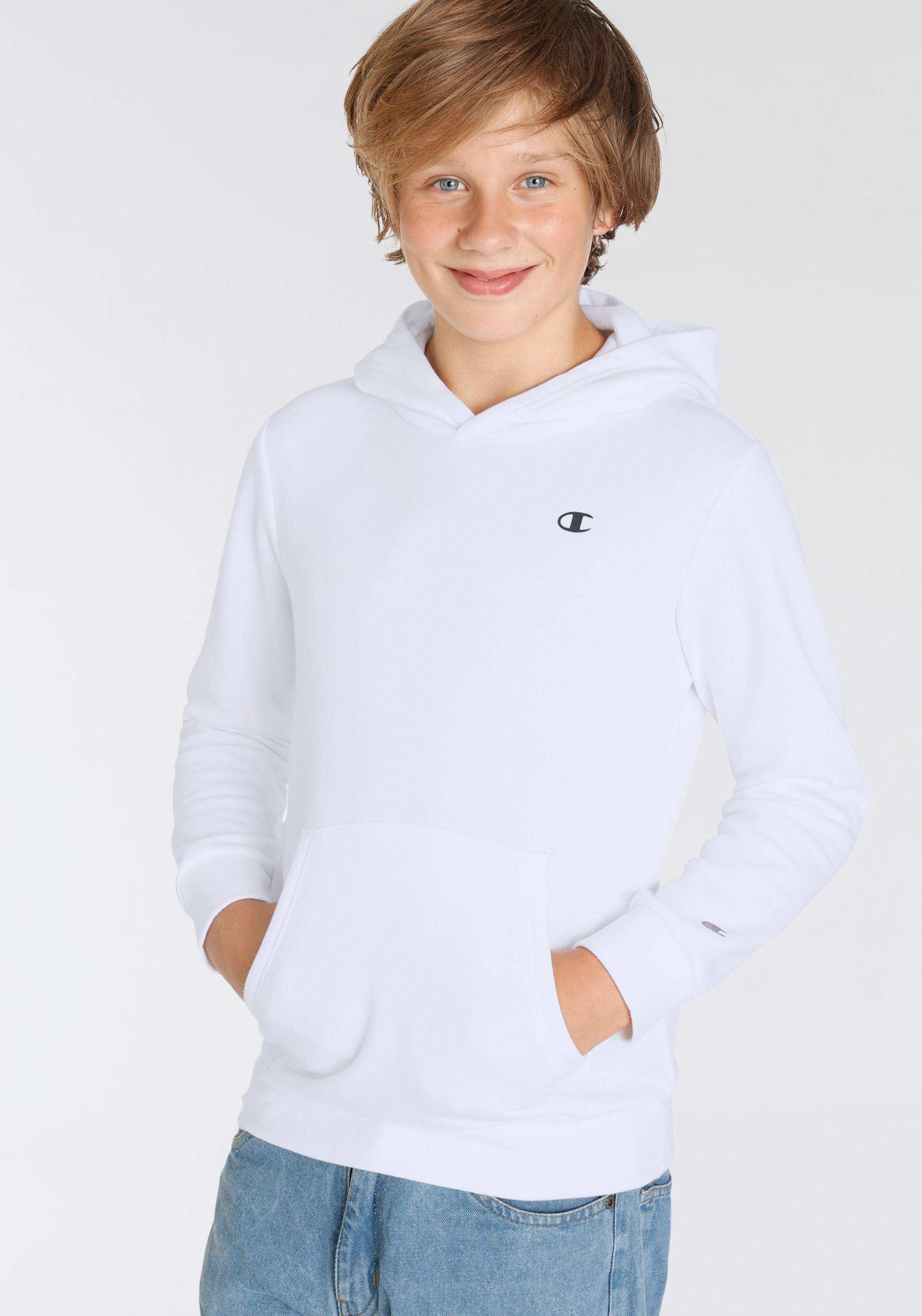 Champion Sweatshirt »Basic Hooded Sweatshirt - für Kinder« von Champion