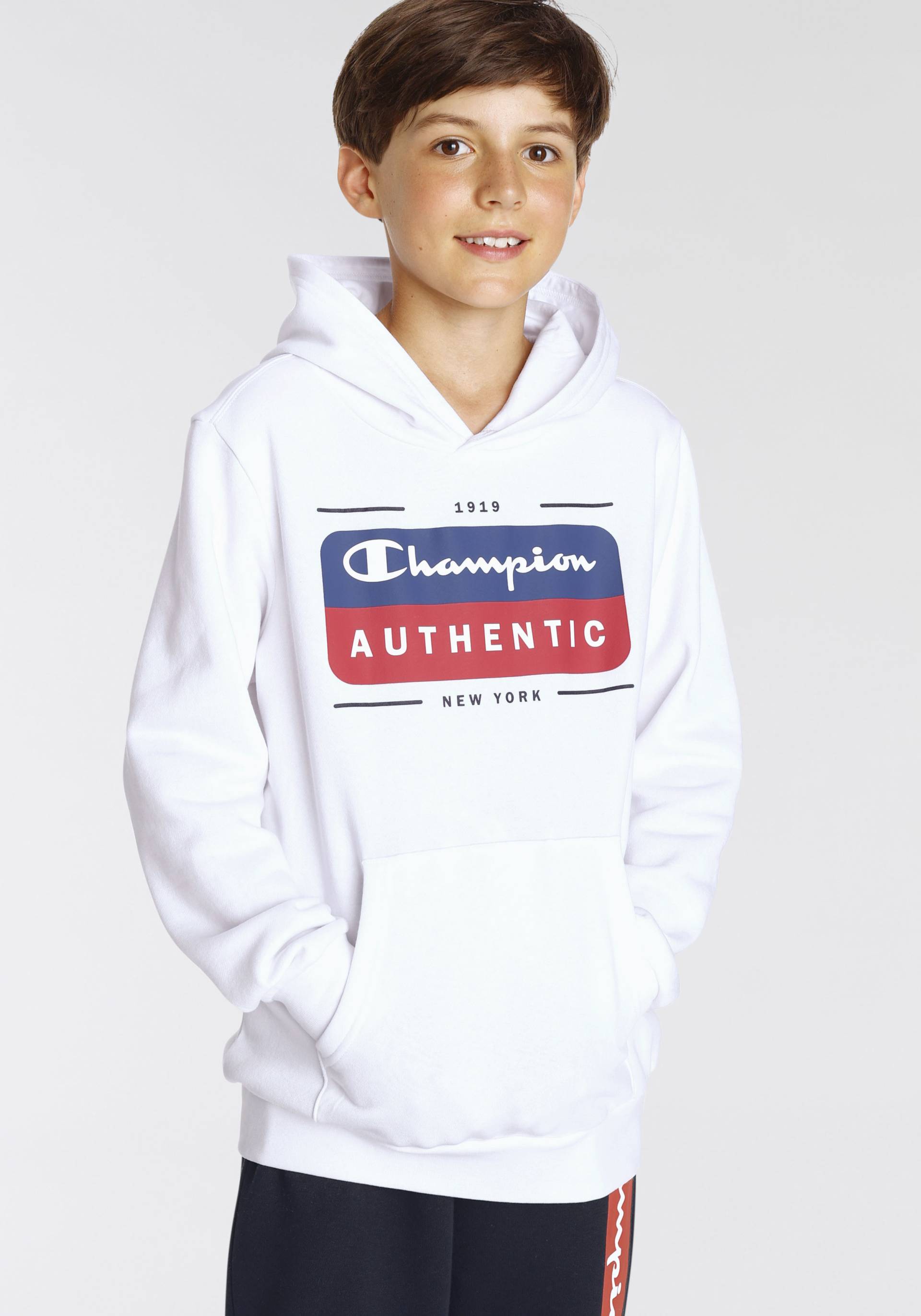 Champion Sweatshirt »Graphic Shop Hooded Sweatshirt - für Kinder« von Champion