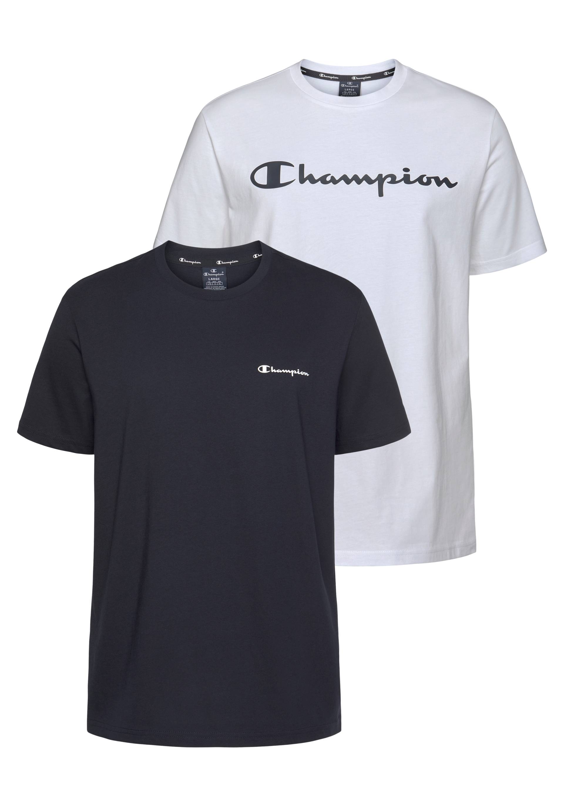 Champion T-Shirt, (Packung, 2er-Pack) von Champion