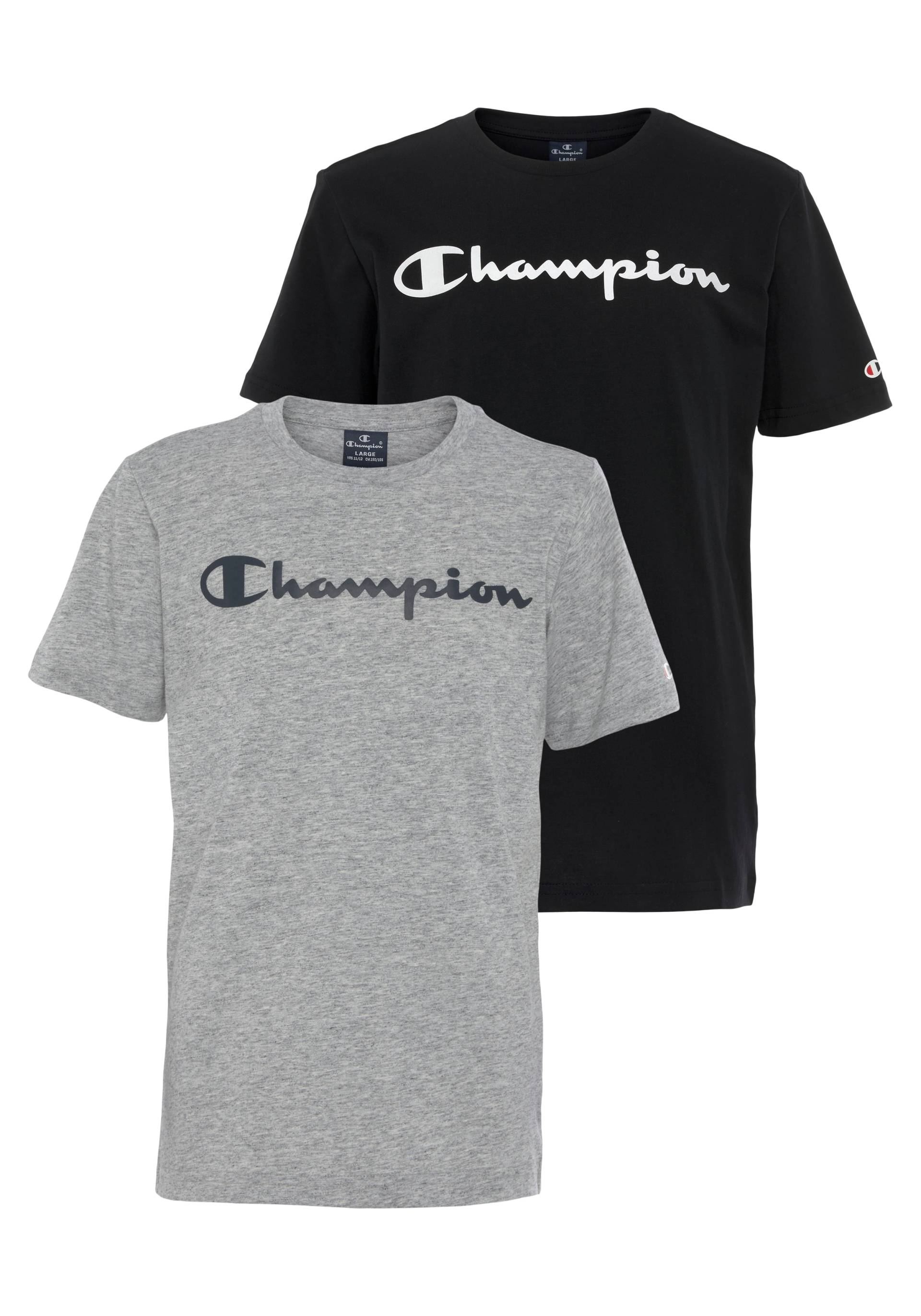 Champion T-Shirt »2Pack Crewneck T-Shirt - für Kinder« von Champion