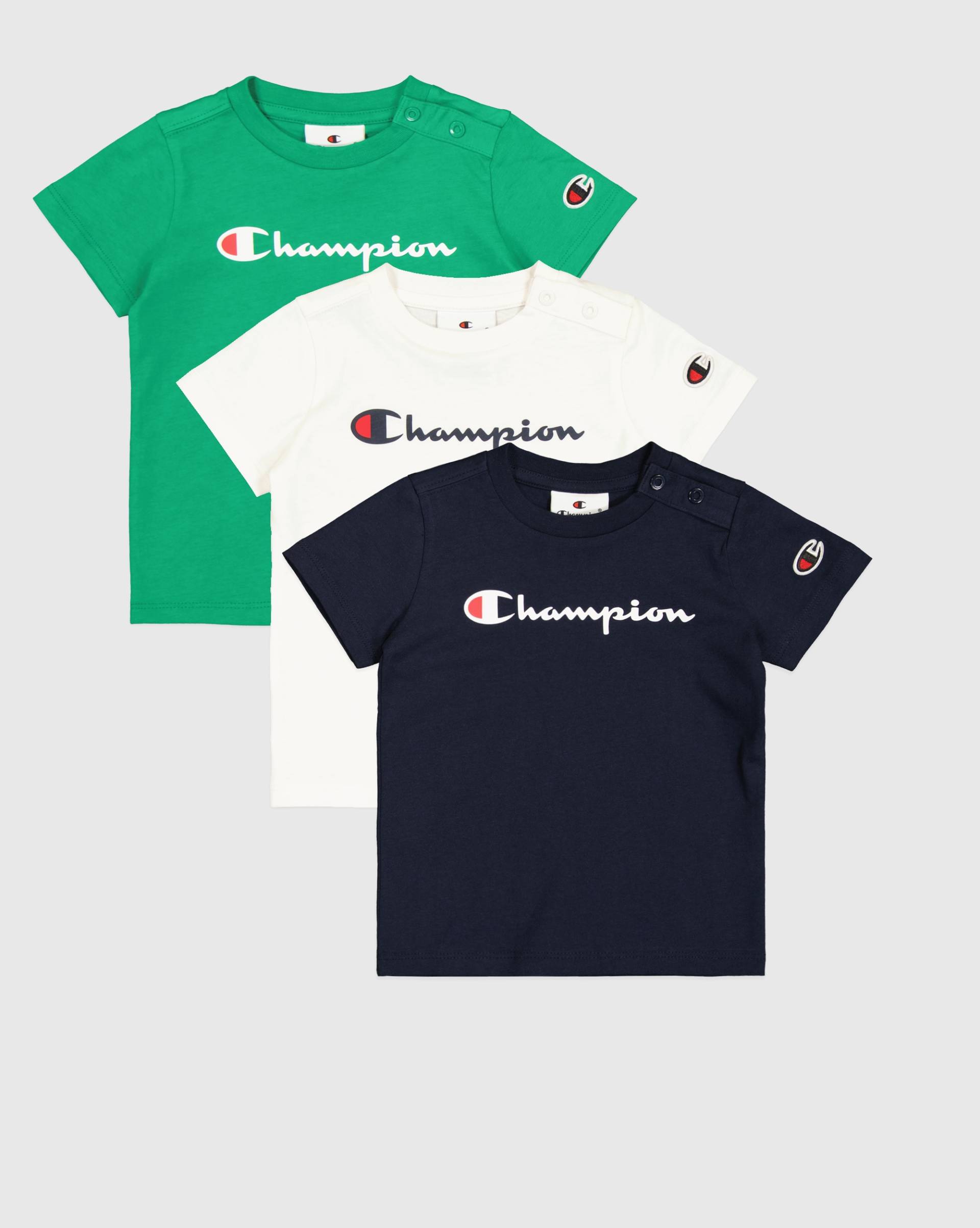 Champion T-Shirt »3 pack t-shirt«, (Packung, 3 tlg.), für Babys und Kleinkinder von Champion