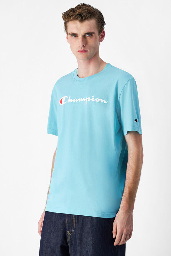 Champion T-Shirt | Aqua Blue | Herren  | L von Champion