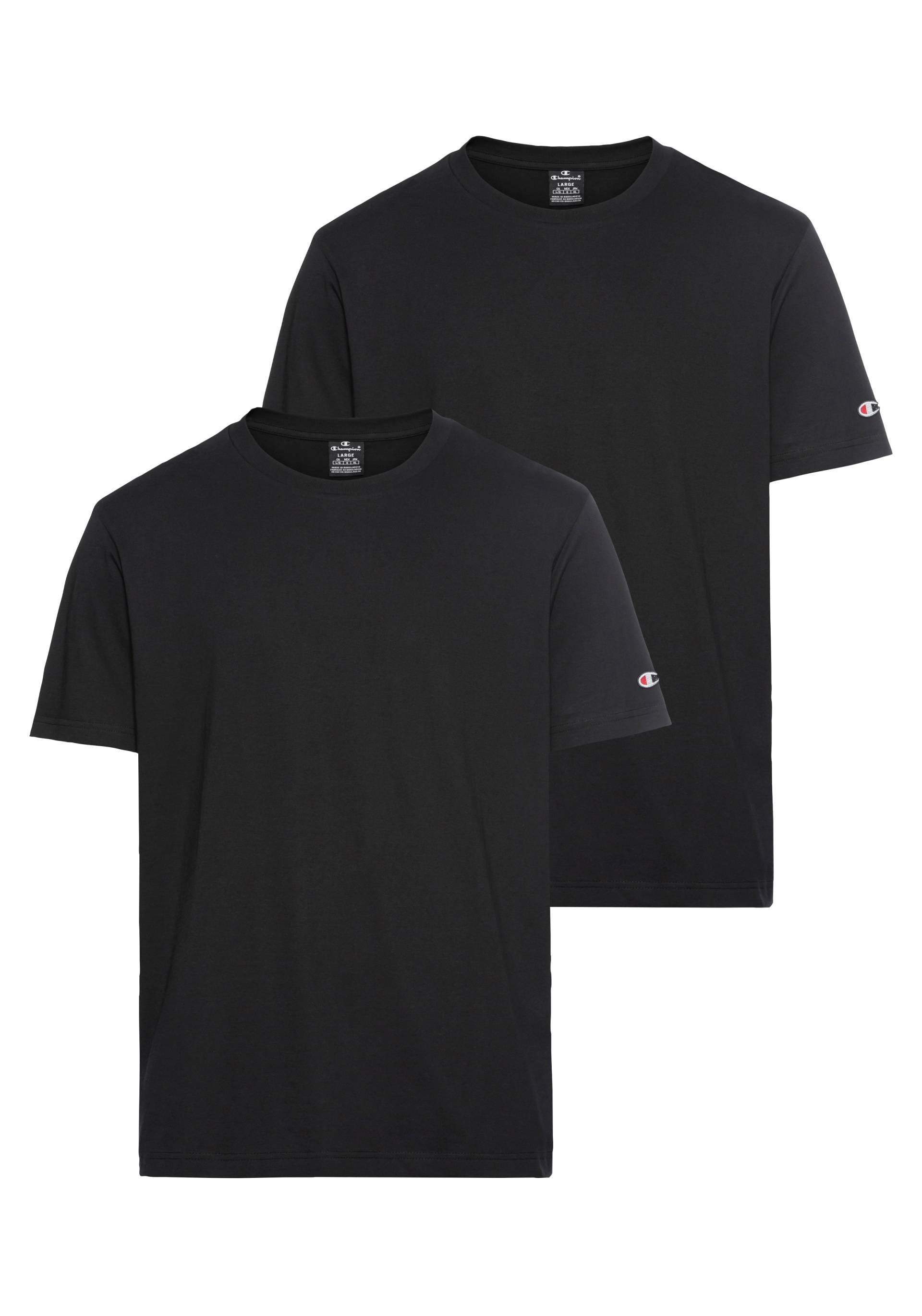 Champion T-Shirt »Basic 2pack Crew-Neck«, (Packung, 2 tlg., 2) von Champion