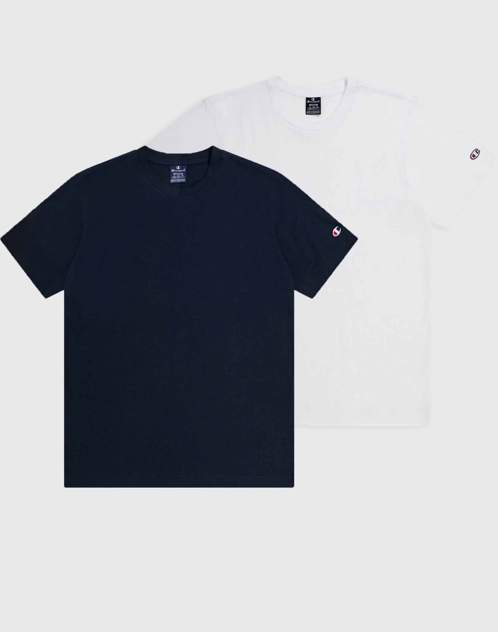 Champion T-Shirt »Basic 2pack Crew-Neck«, (Packung, 2 tlg., 2) von Champion