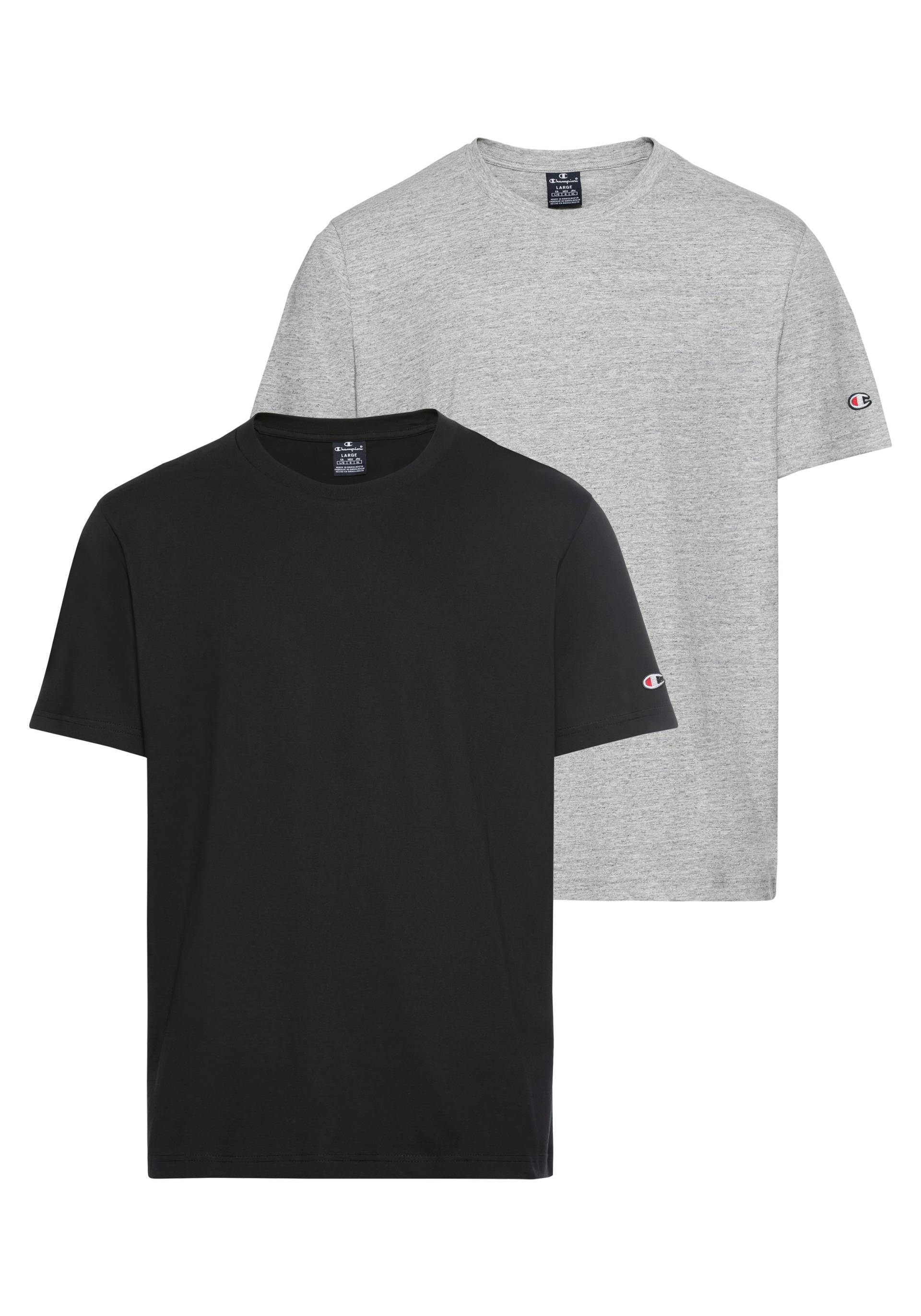 Champion T-Shirt »Basic 2pack Crew-Neck«, (Packung, 2 tlg., 2) von Champion