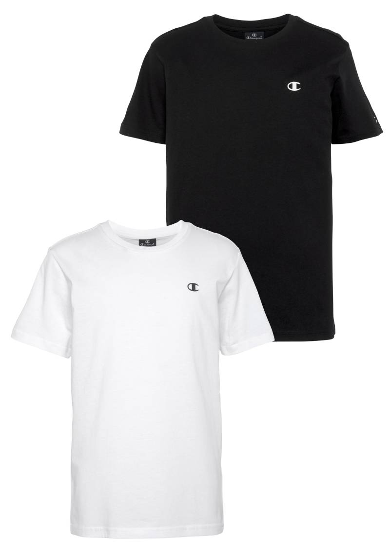 Champion T-Shirt, (Packung, 2 tlg.), für Kinder von Champion
