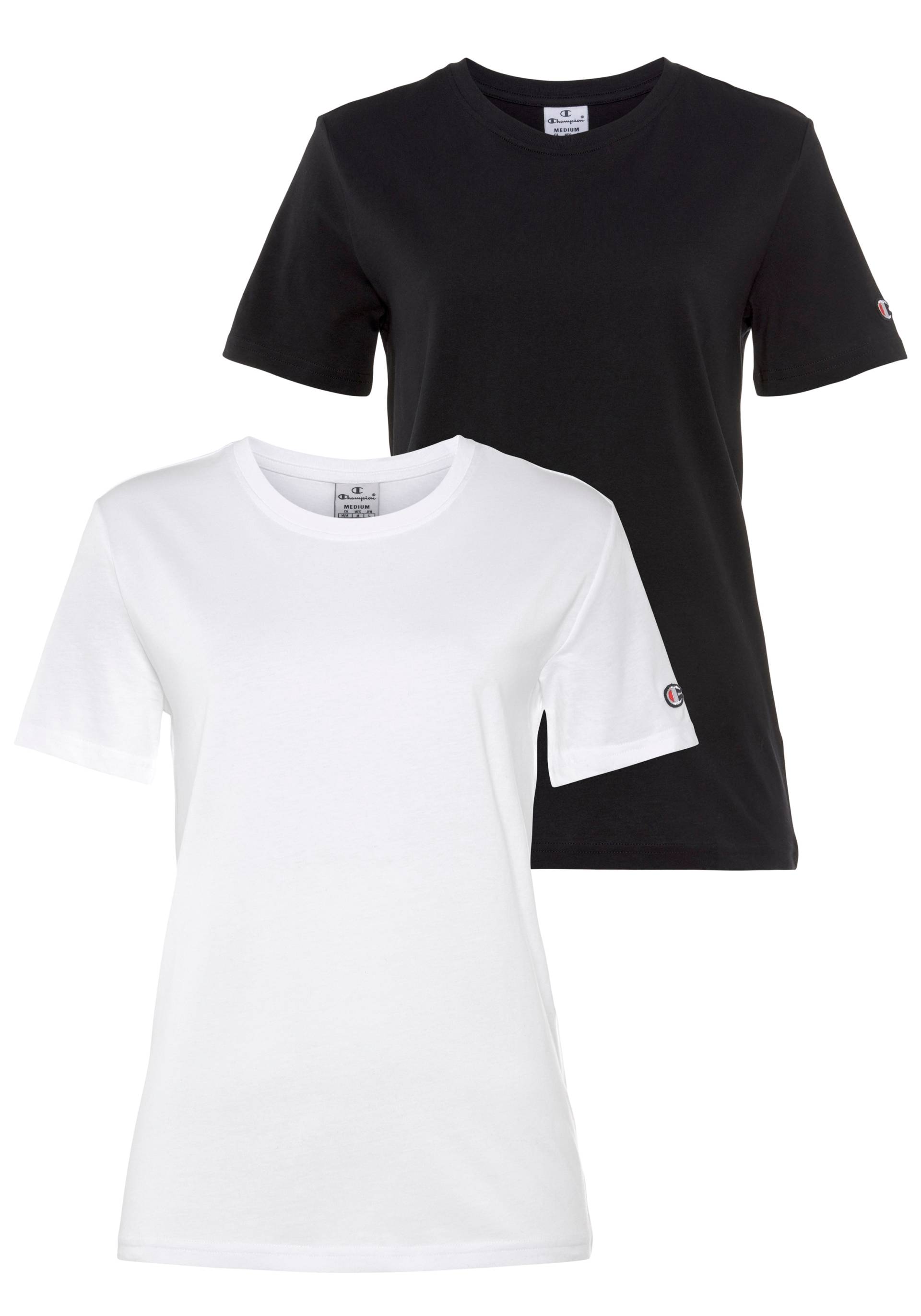 Champion T-Shirt »Classic 2pack Crewneck T-Shirt«, (2 tlg.) von Champion