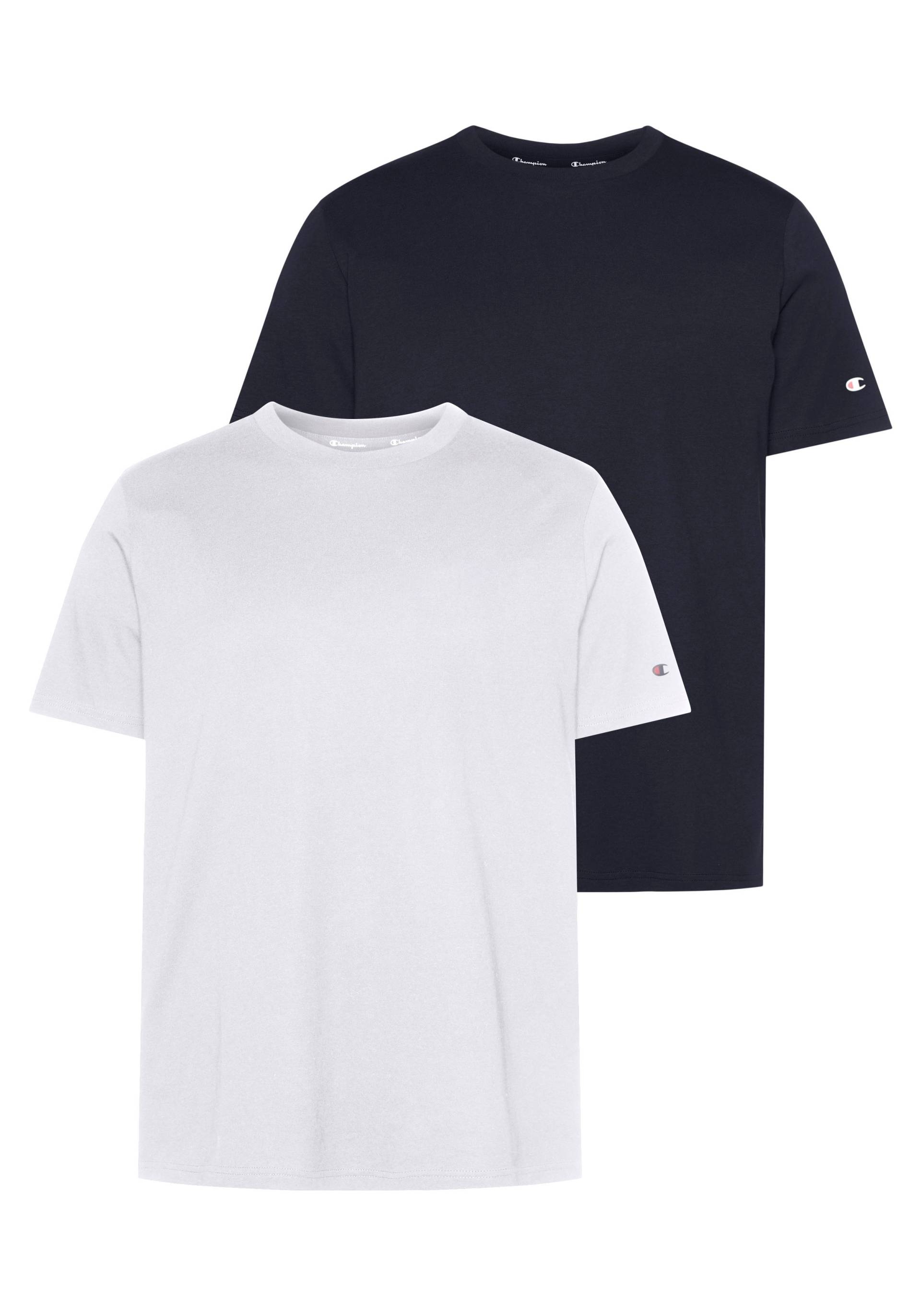 Champion T-Shirt »Classic 2pack Crewneck T-Shirt«, (Packung, 2 tlg.) von Champion