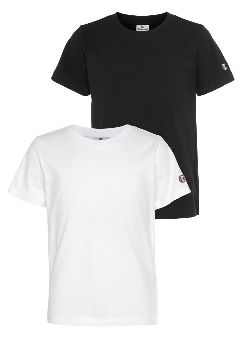 Champion T-Shirt, (Packung, 2 tlg.), für Kinder von Champion