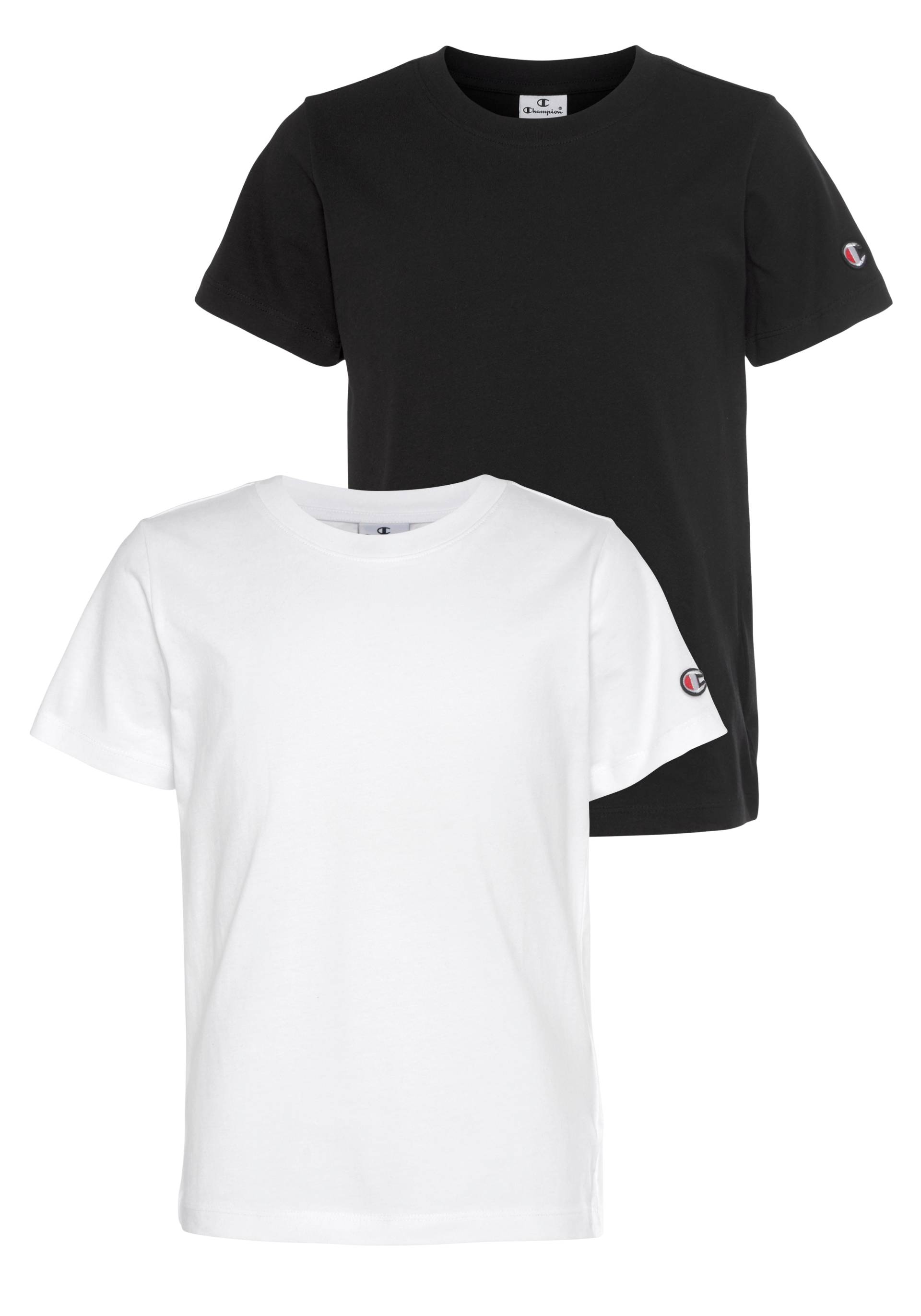 Champion T-Shirt »Classic 2pack Crewneck T-Shirt - für Kinder«, (Packung, 2 tlg.) von Champion