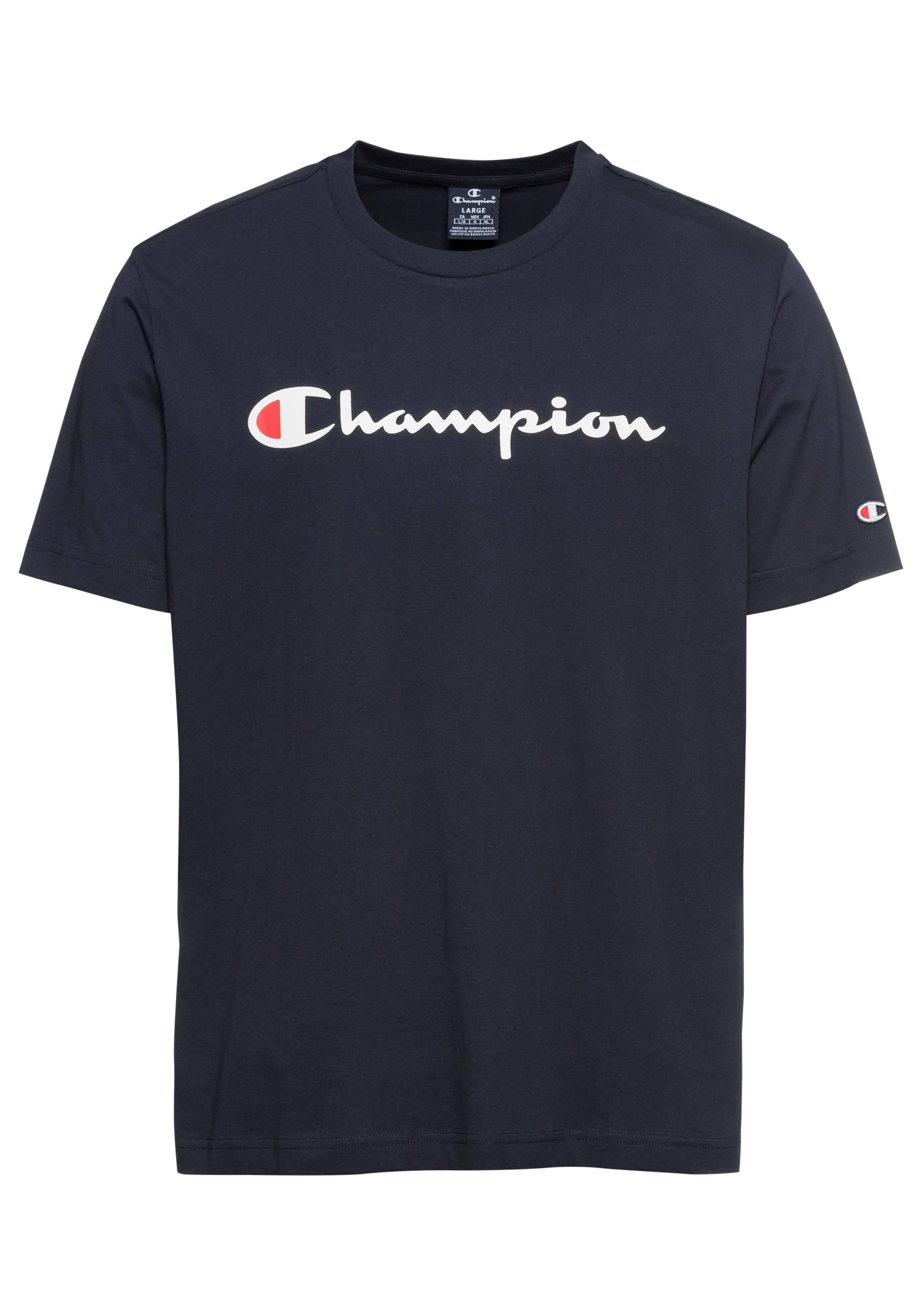 Champion T-Shirt »Icons Crewneck T-Shirt Large Logo«, mit Logo Print von Champion