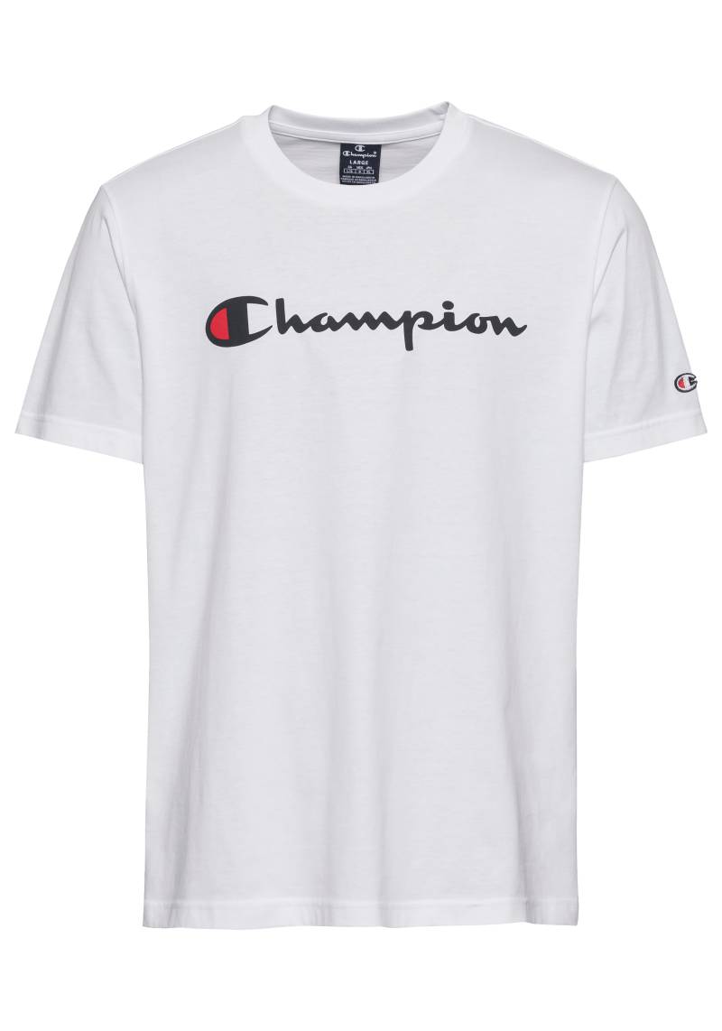 Champion T-Shirt »Icons Crewneck T-Shirt Large Logo«, mit Logo Print von Champion
