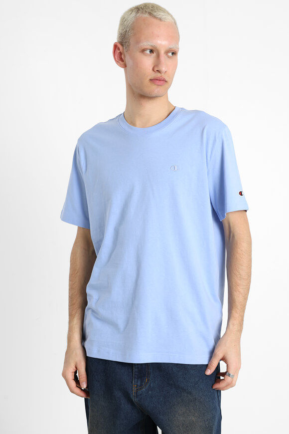 Champion T-Shirt | Light Blue | Herren  | S von Champion