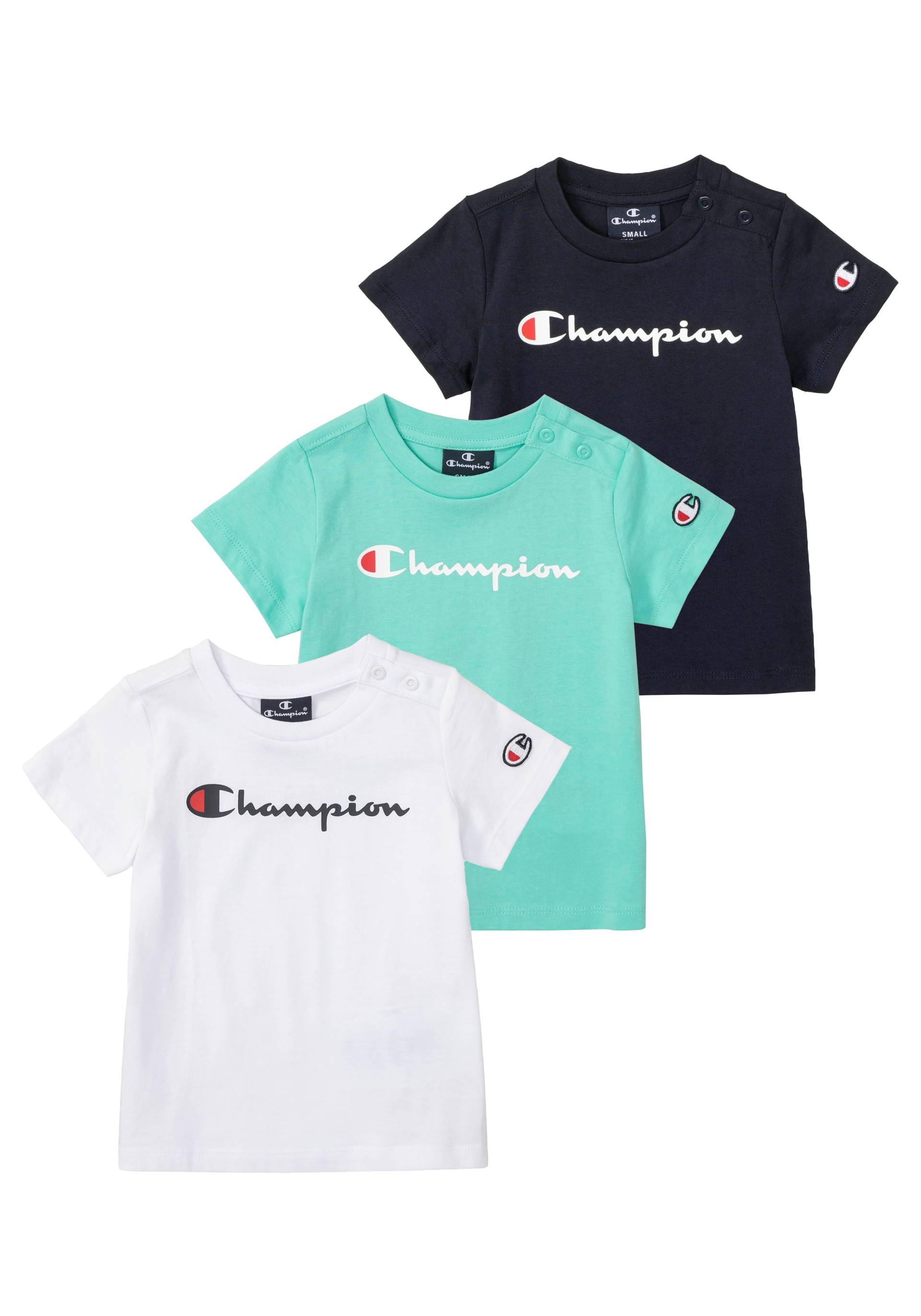 Champion T-Shirt »Toddler Classic 3 pack T-Shirt«, (Packung, 3 tlg.) von Champion