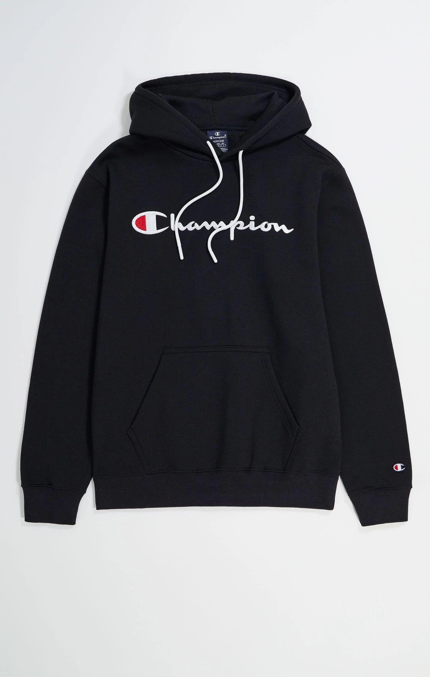 Hooded Sweatshirt-s Herren Schwarz S von Champion