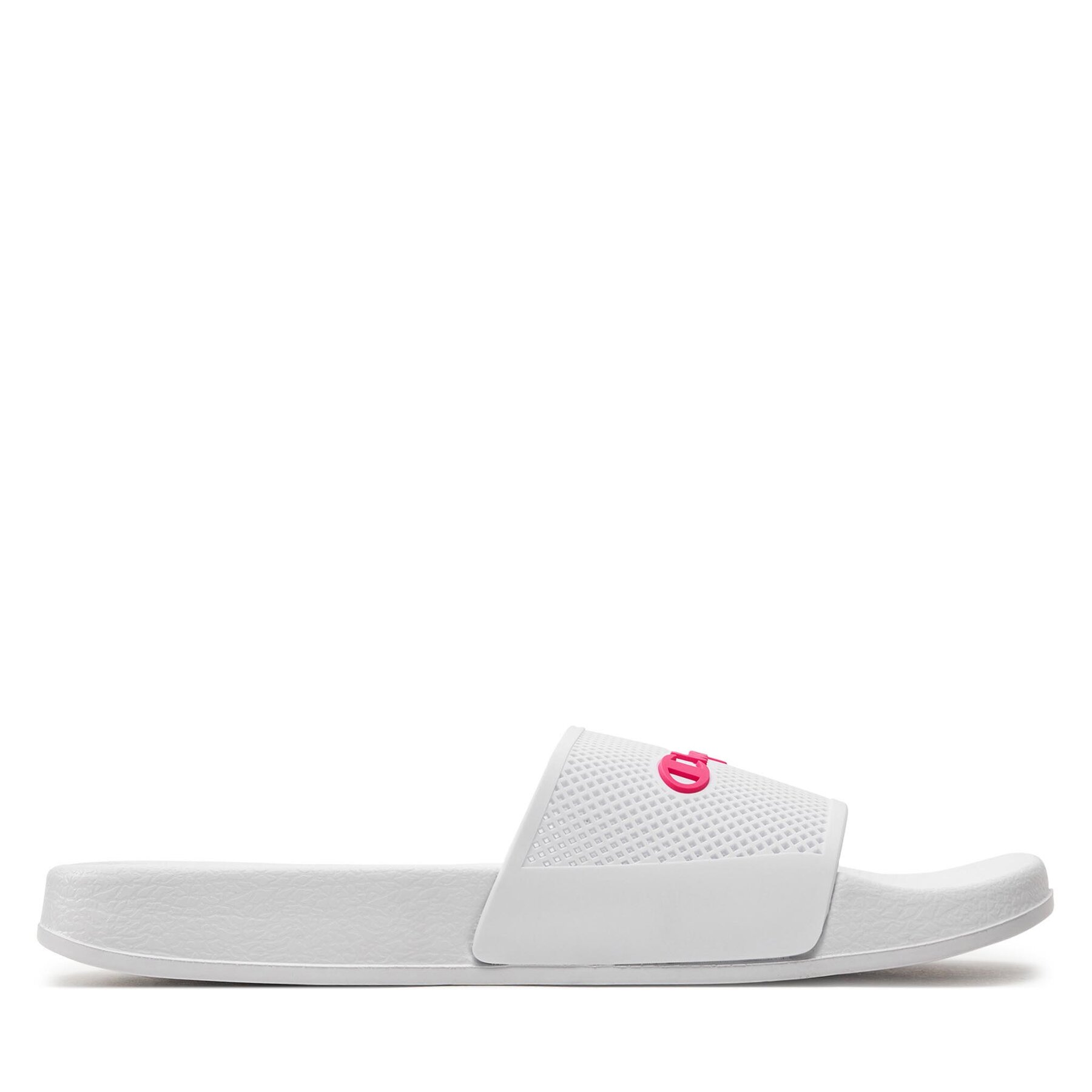 Pantoletten Champion Daytona Slide S11512-CHA-WW003 Wht/Fucsia von Champion