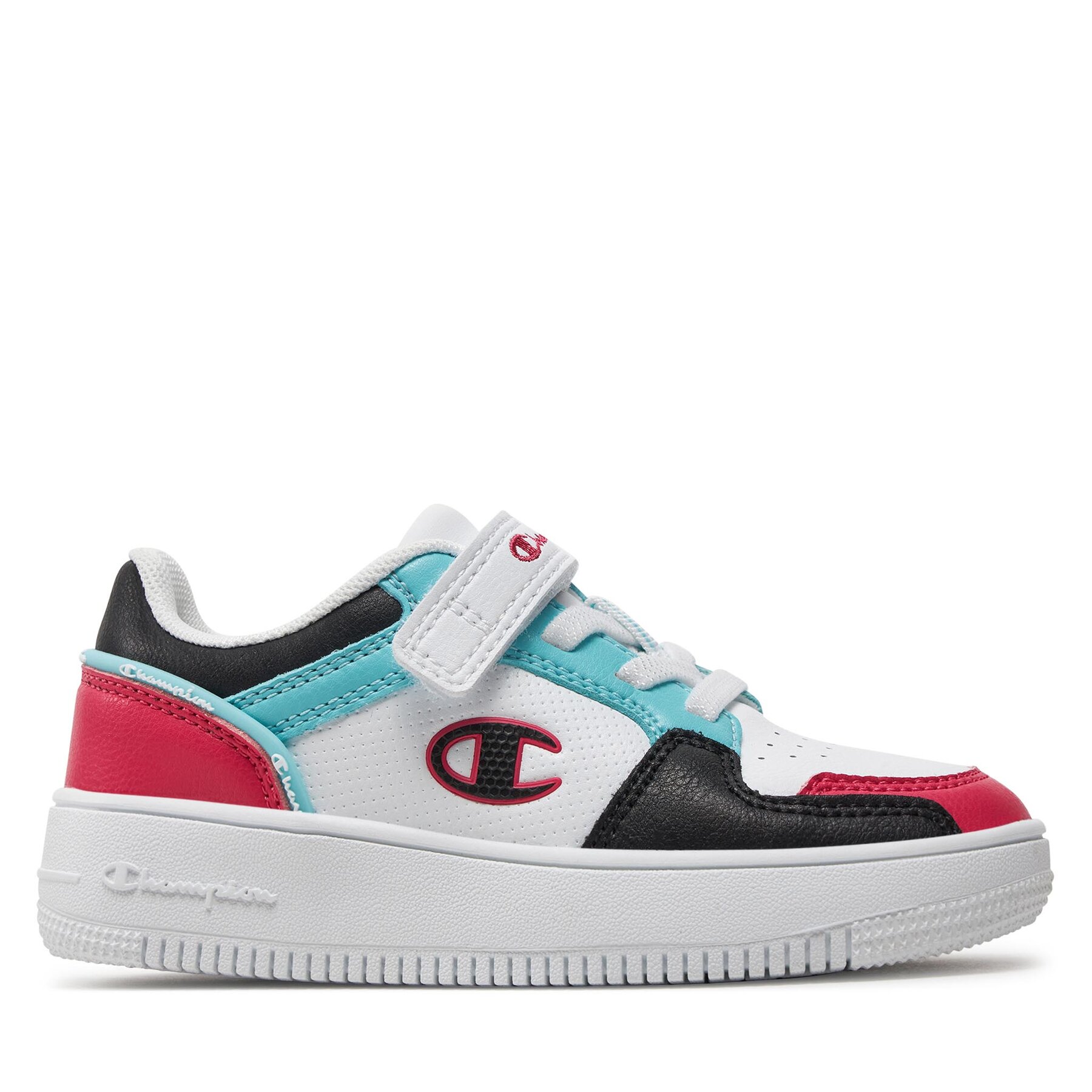 Sneakers Champion Rebound 2.0 Low G Ps Low Cut Shoe S32497-CHA-WW019 Wht/Nbk/Lt.Blue/Fucsia von Champion